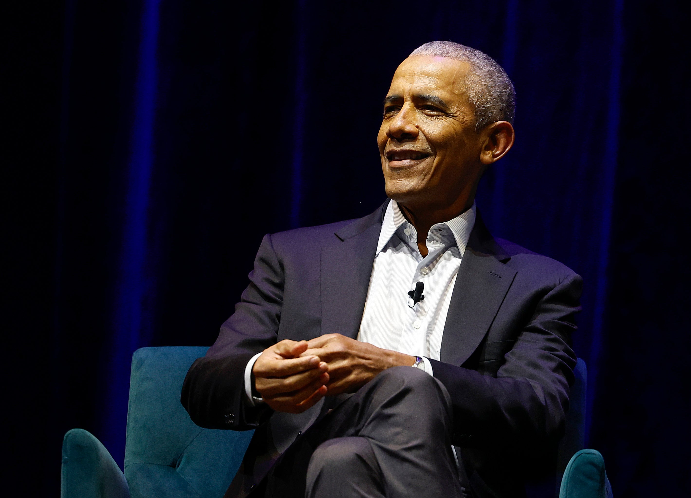 'The White House shouldn't be able to direct the attorney general to go around prosecuting whoever the president wants to prosecute,' Obama told late-night show host Stephen Colbert
