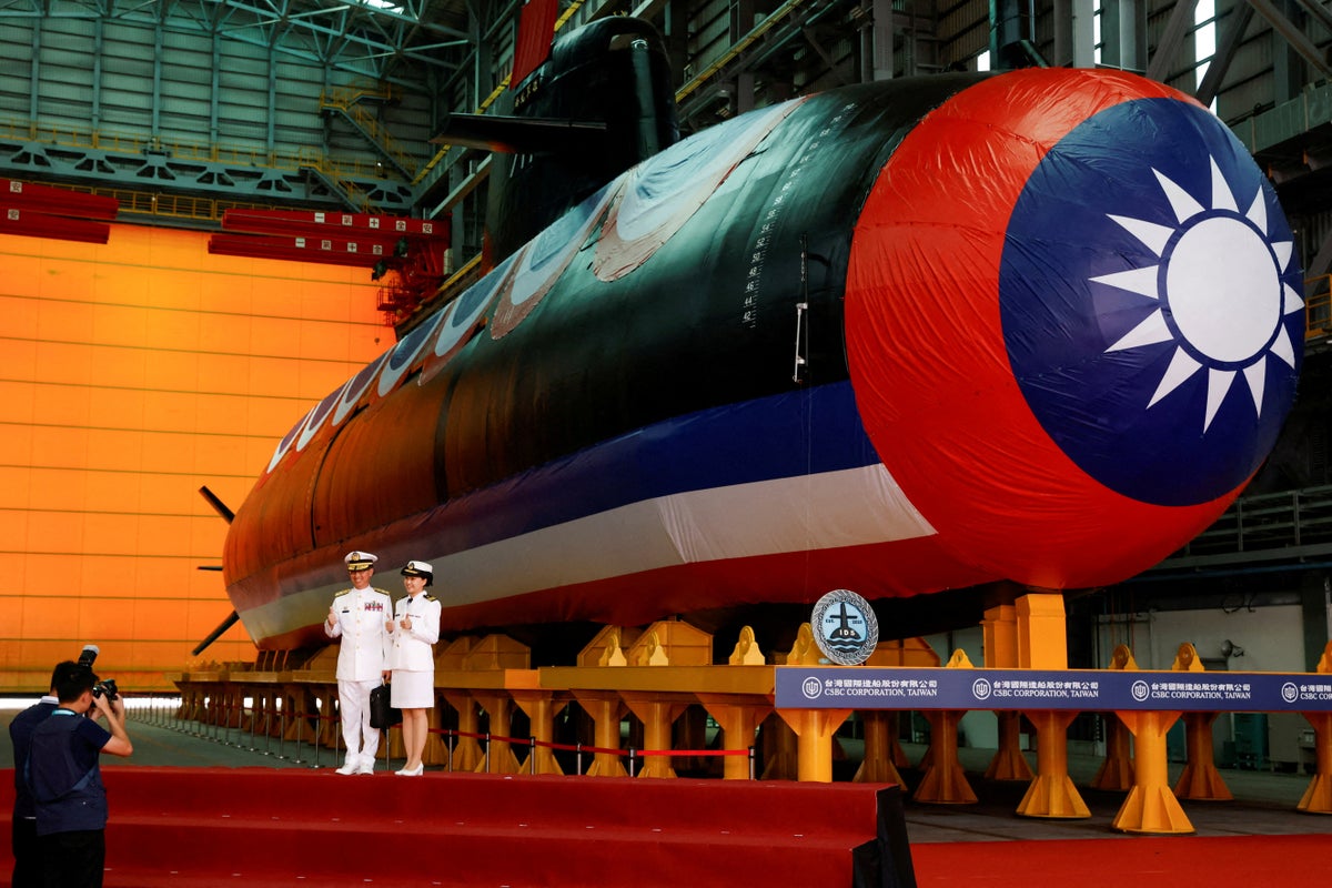 Taiwan test fires torpedo from its own Narwhal submarine amid China tensions