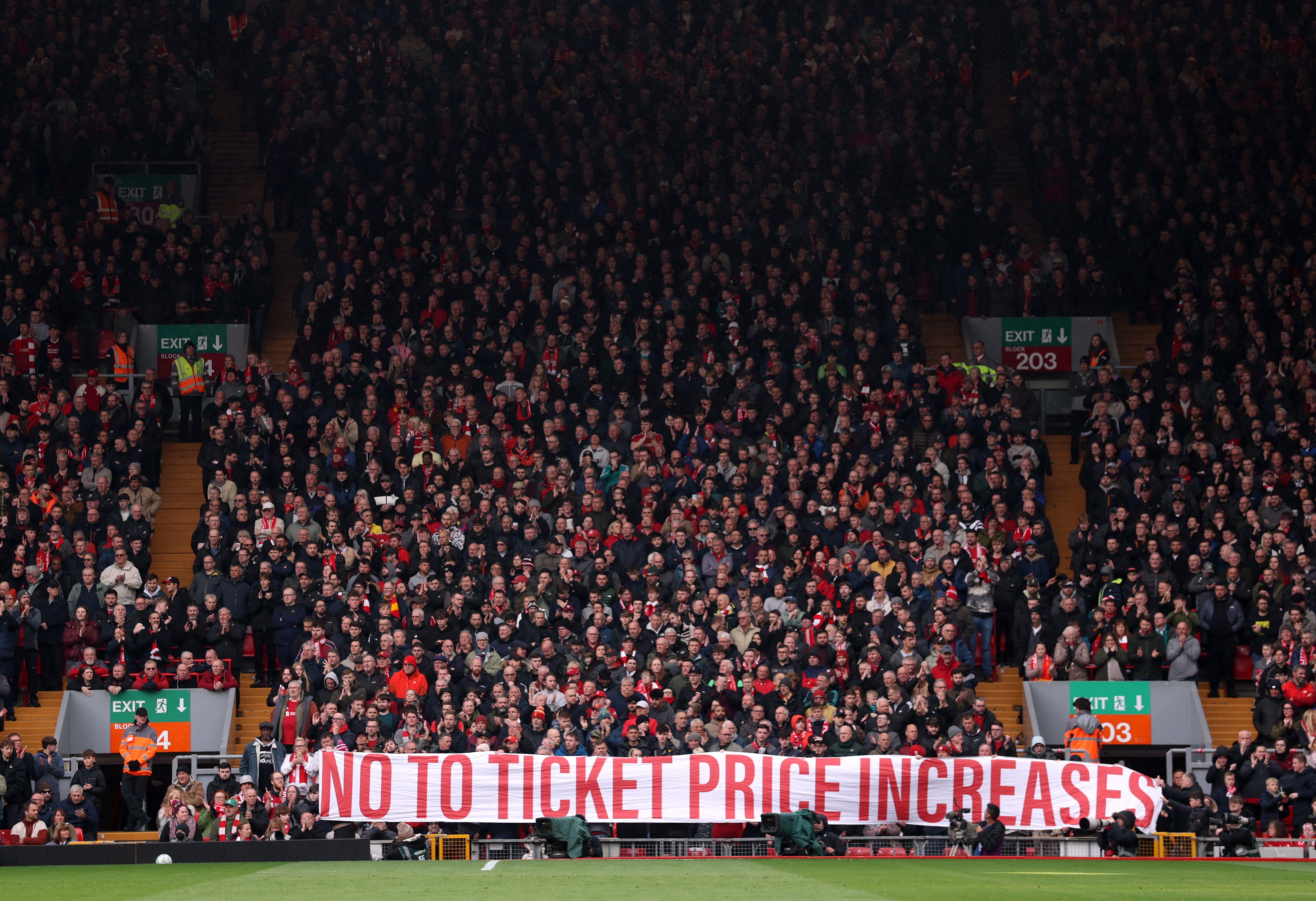 Liverpool fans had warned the protests would have continued until the end of the season