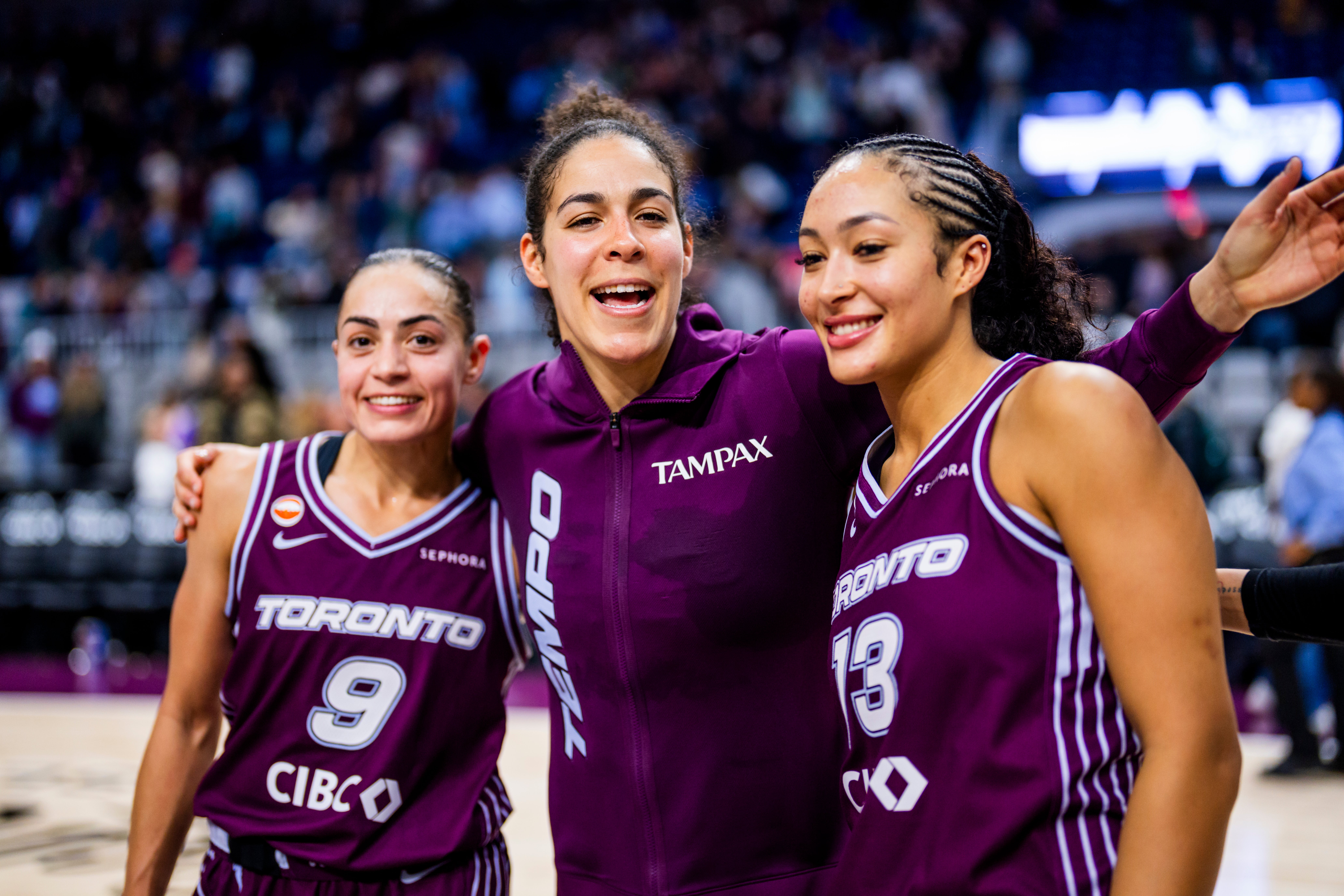 The Toronto Tempo are one of two new teams to the WNBA this season