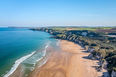 <p>Escape the crowds at White Rocks beach near Portrush in Northern Ireland this summer</p>