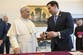 The Pope gave Marco Rubio an olive branch as a gift. But could only say ‘Wow OK’ when he saw what the US brought him