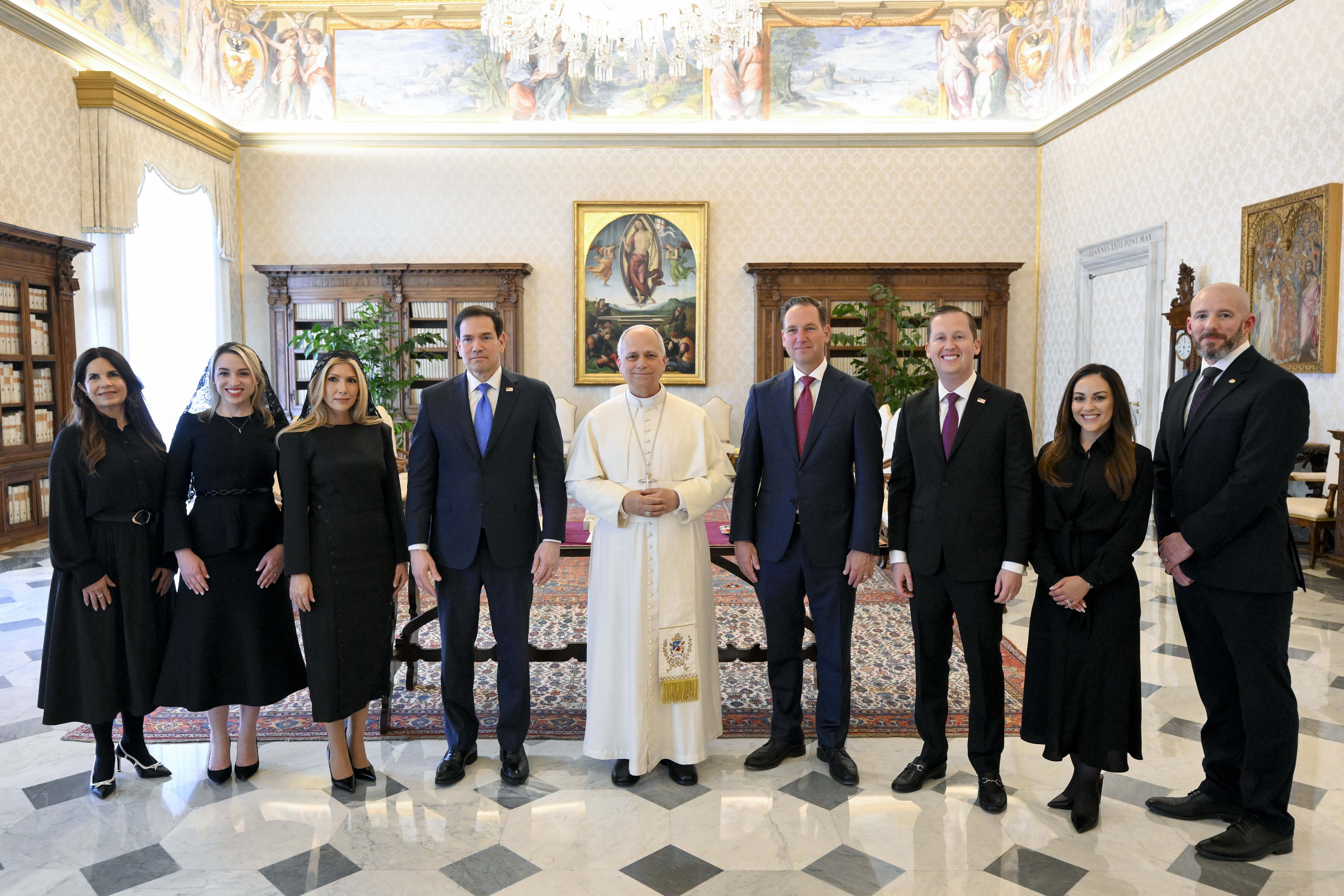 A Vatican official said that the meeting between Rubio and the pontiff was ‘born out of a crisis’