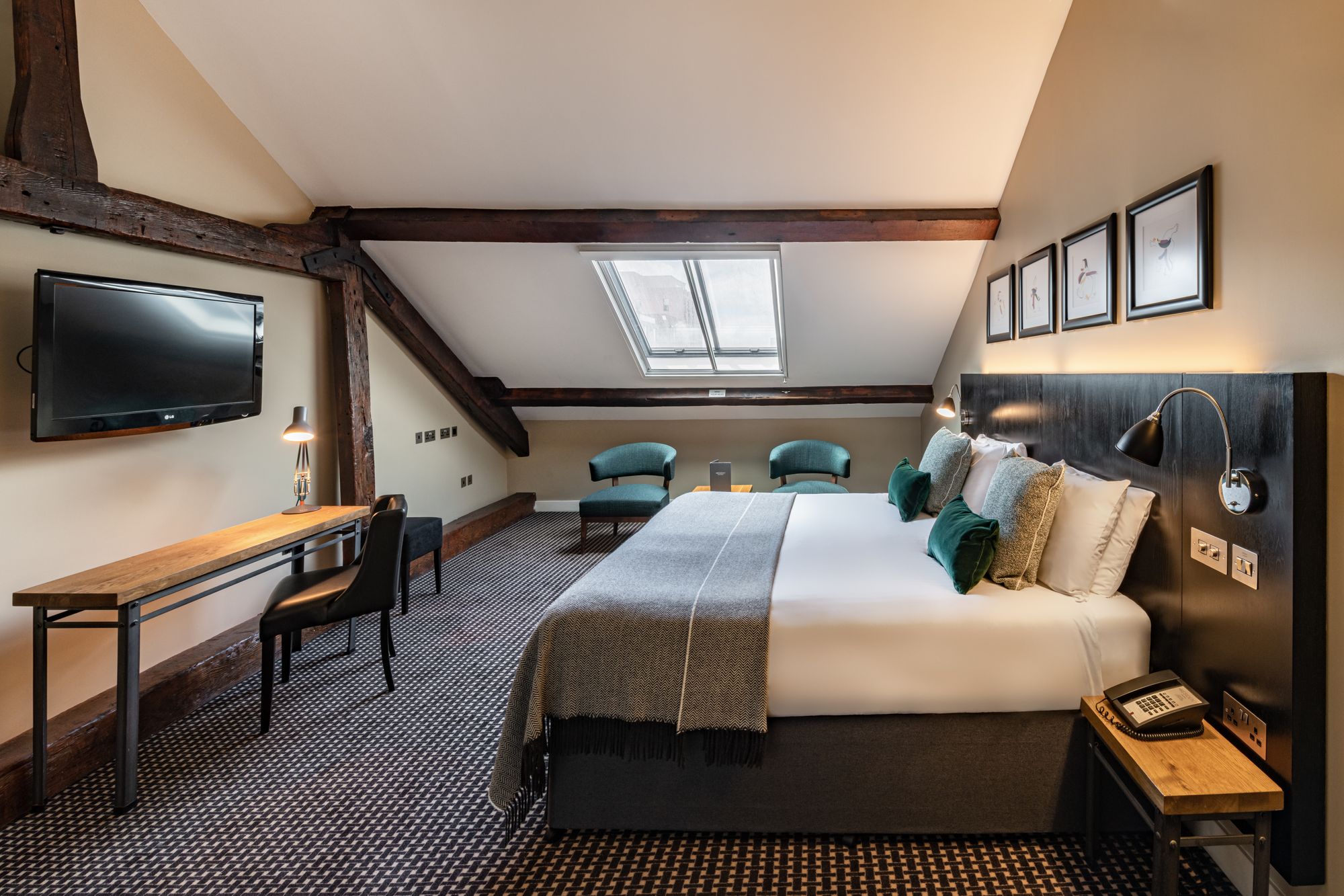The Resident offers a practical yet comfortable stay