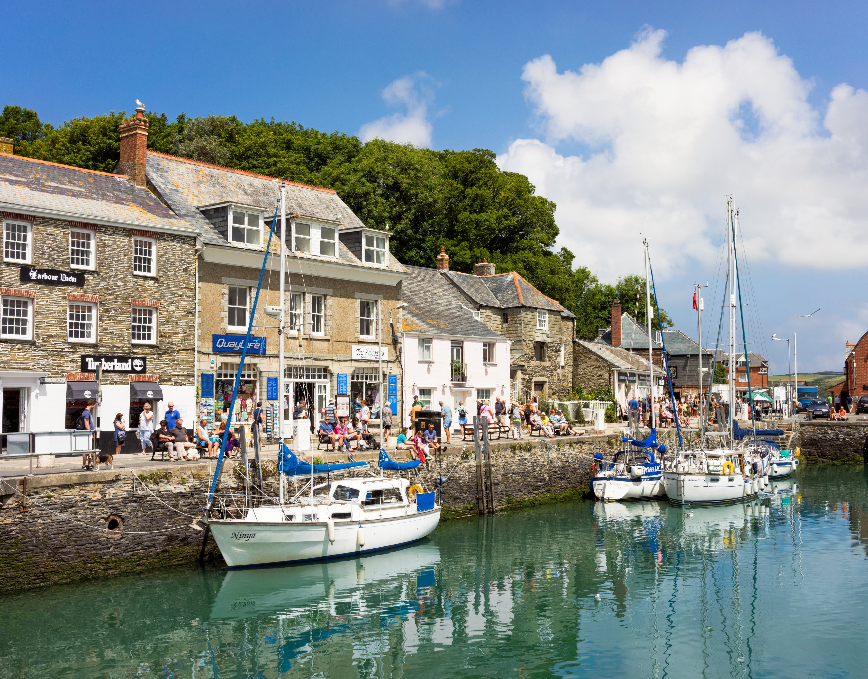 Padstow can be a start or end point for the Camel Trail