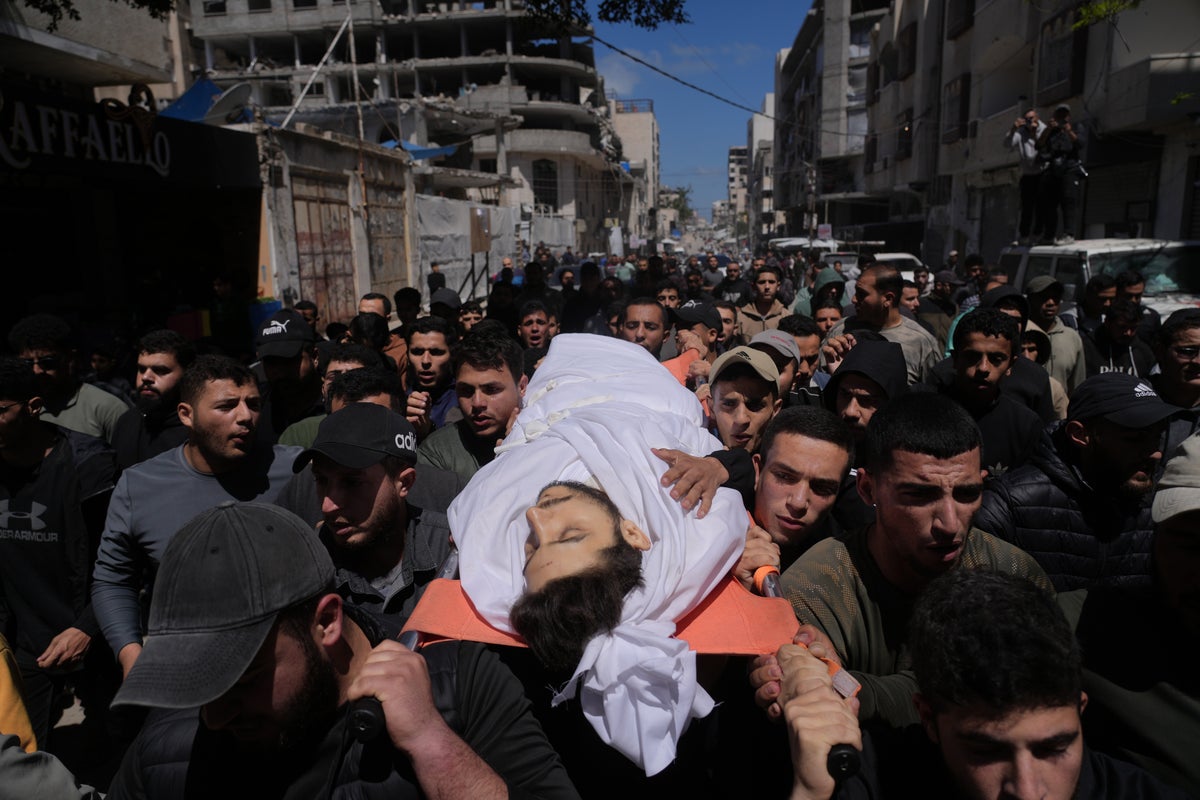 Hamas says a son of its chief negotiator was killed in an Israeli strike on Gaza