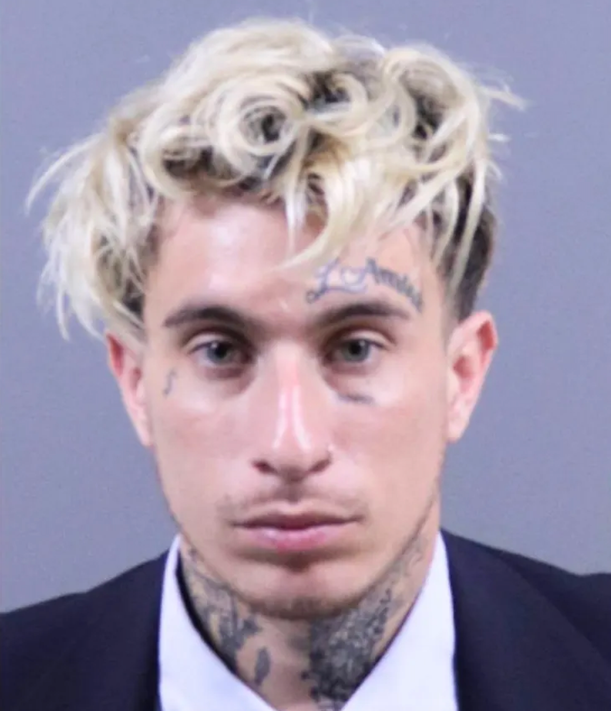 Brandon Holguin, 26, was charged after being accused of trafficking a 14-year-old boy who had been reported missing by family members