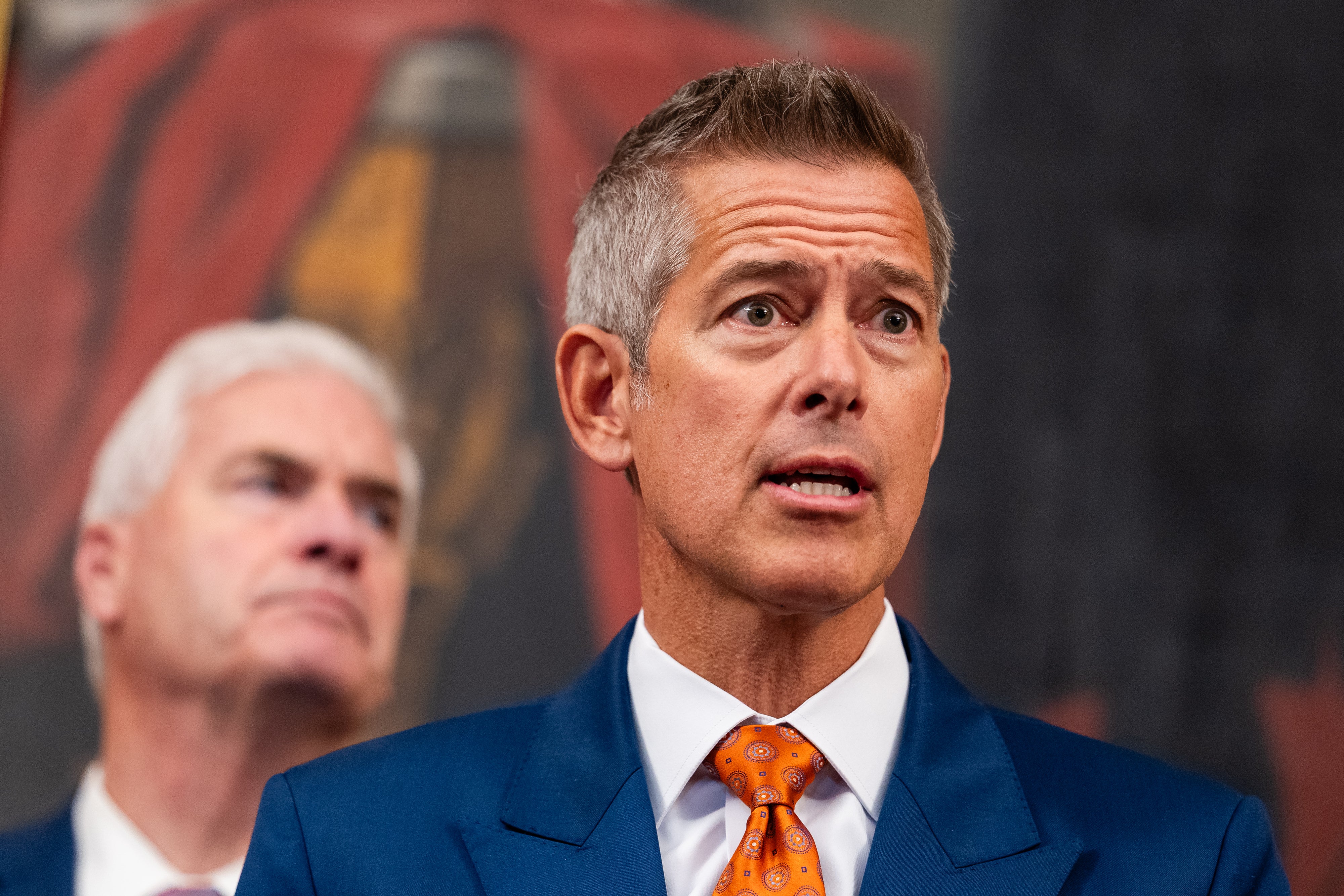 Sean Duffy boasted that oil prices had dipped below $100 a barrel, after Trump’s war in Iran caused the cost of gas to more than double