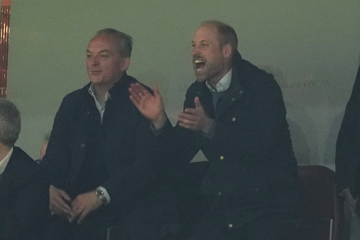 Prince William&rsquo;s love for Aston Villa &lsquo;not manufactured&rsquo; says legendary football commentator Clive Tyldesley 