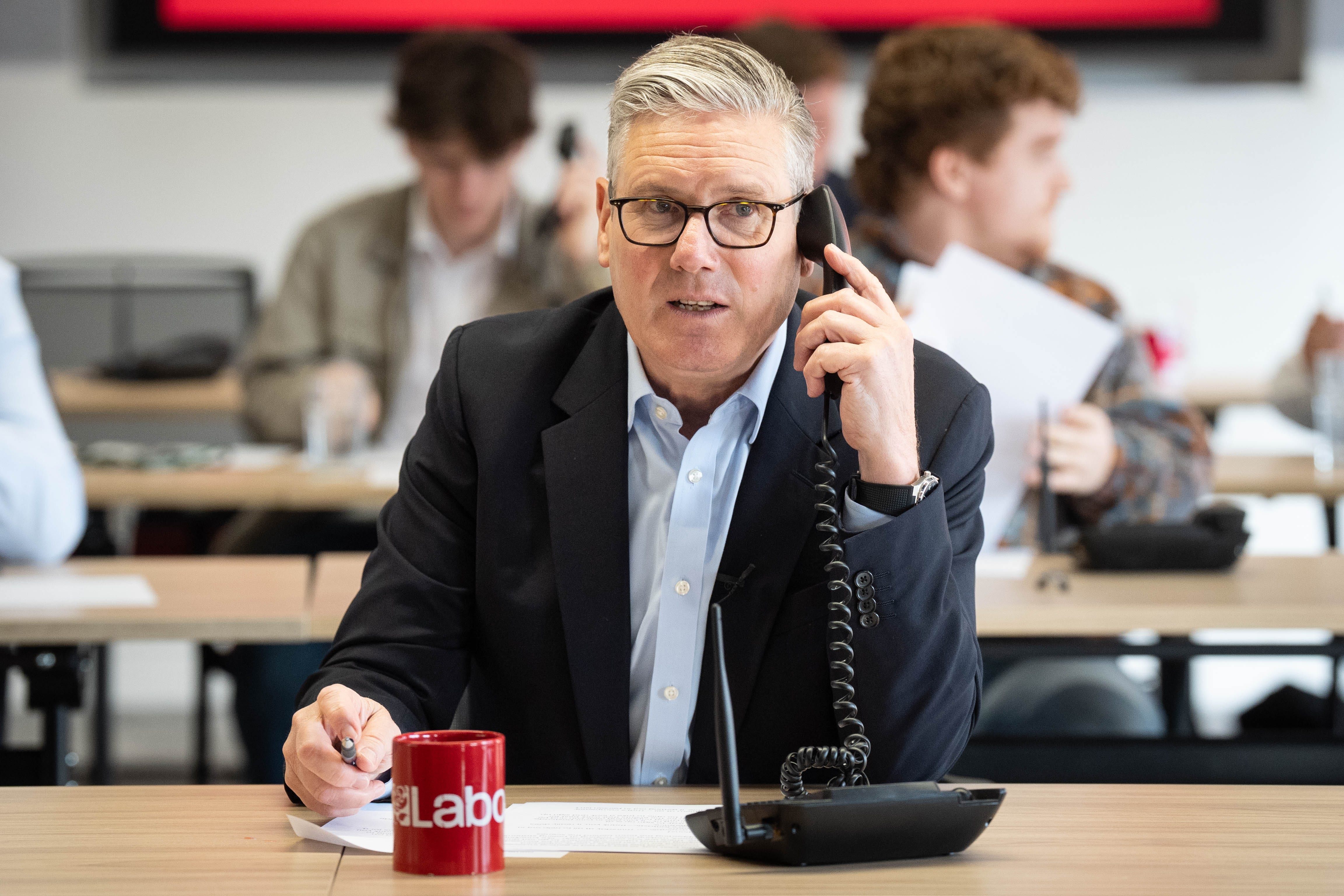 <p>Keir Starmer finds himself under renewed pressure on Friday morning after early local election results pointed to heavy losses for Labour</p>