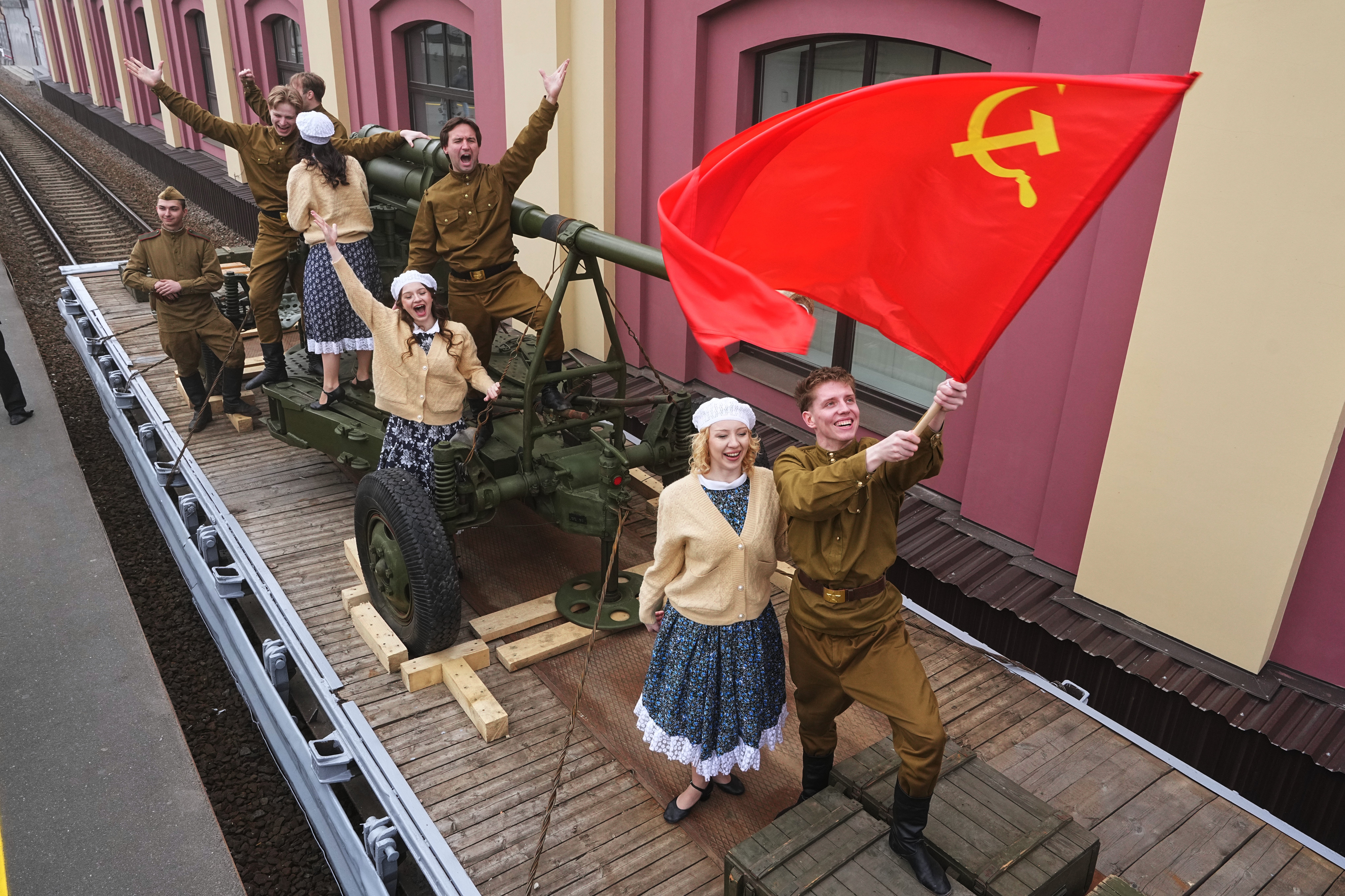 Russia’s WWII victory celebrations are muted this year as Ukraine war weighs on Putin