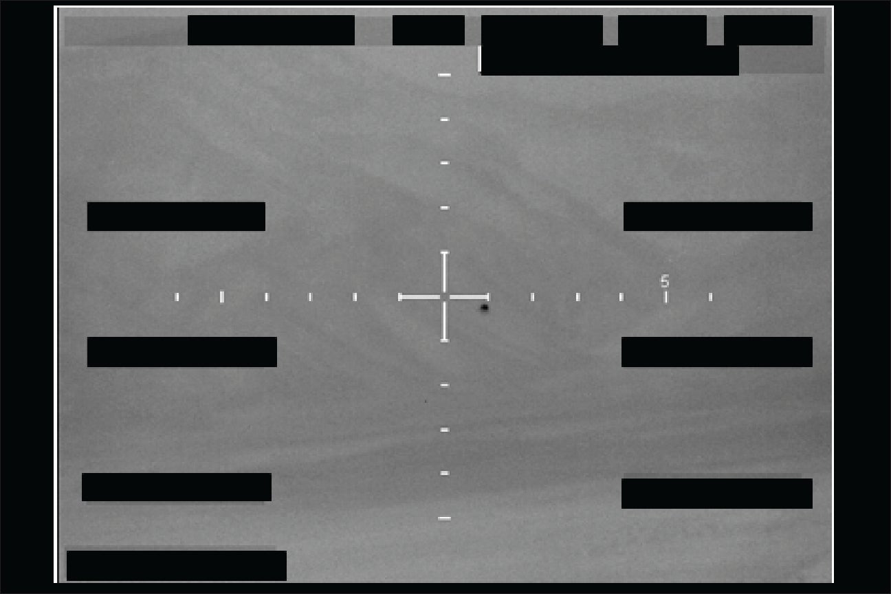 Infrared still image of unidentified object over the western U.S. in December 2025