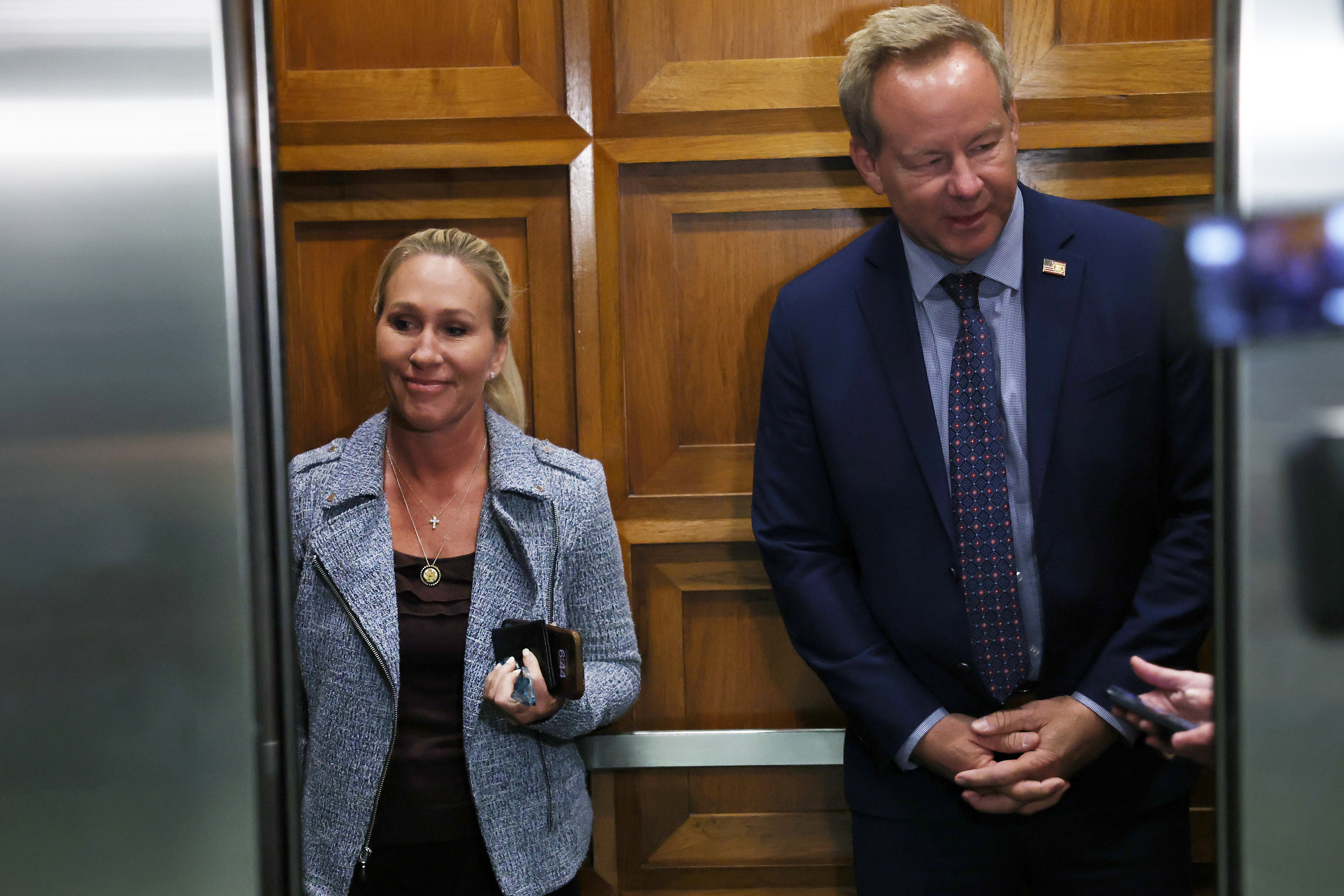 Glenn has been engaged to Greene since December . The former House Representative from Georgia was once one of Trump’s loudest MAGA allies but has broken with the president on a number of issues in recent months including the botched release of the Epstein files and the Iran war