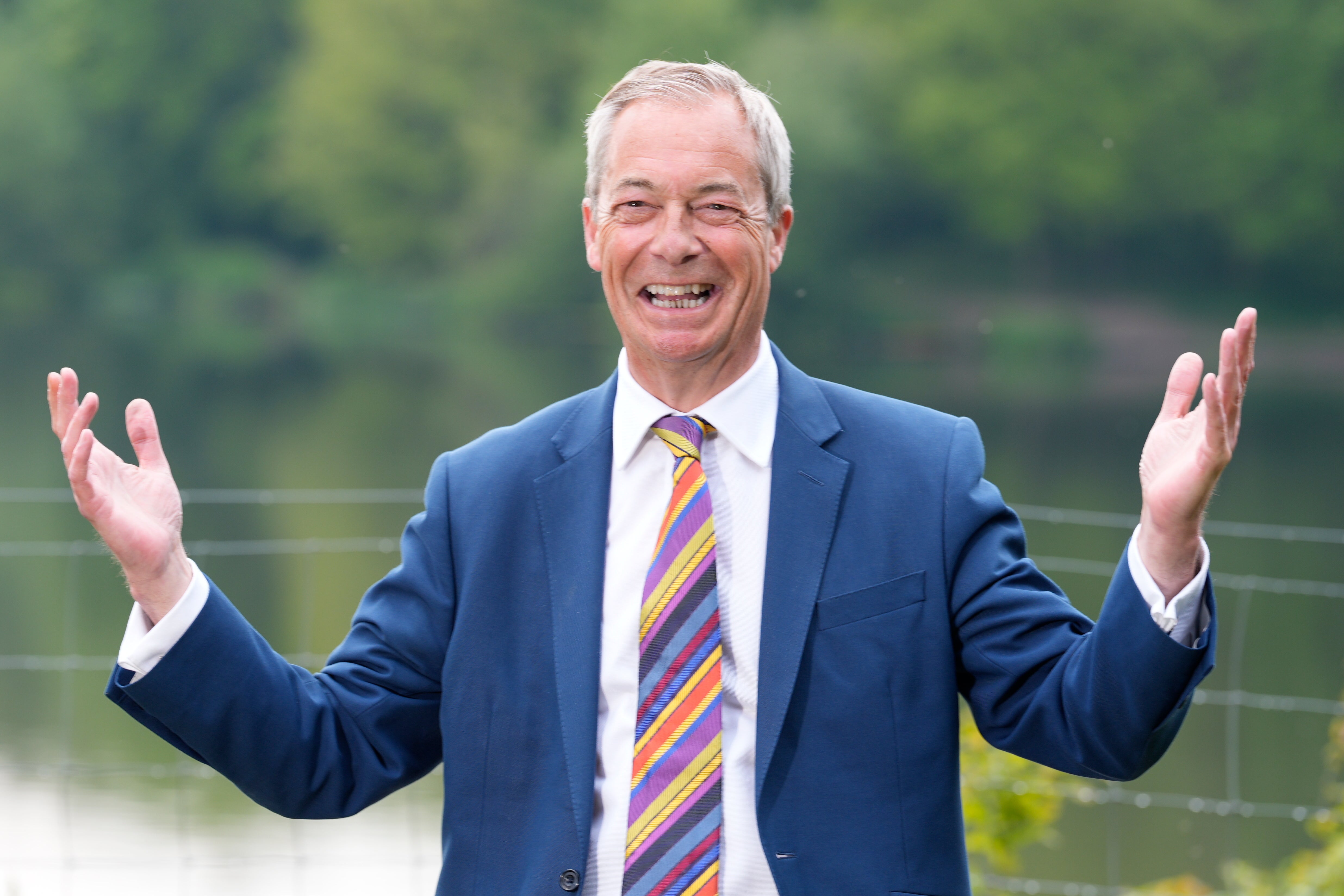 Farage has celebrated hundreds of gains for Reform