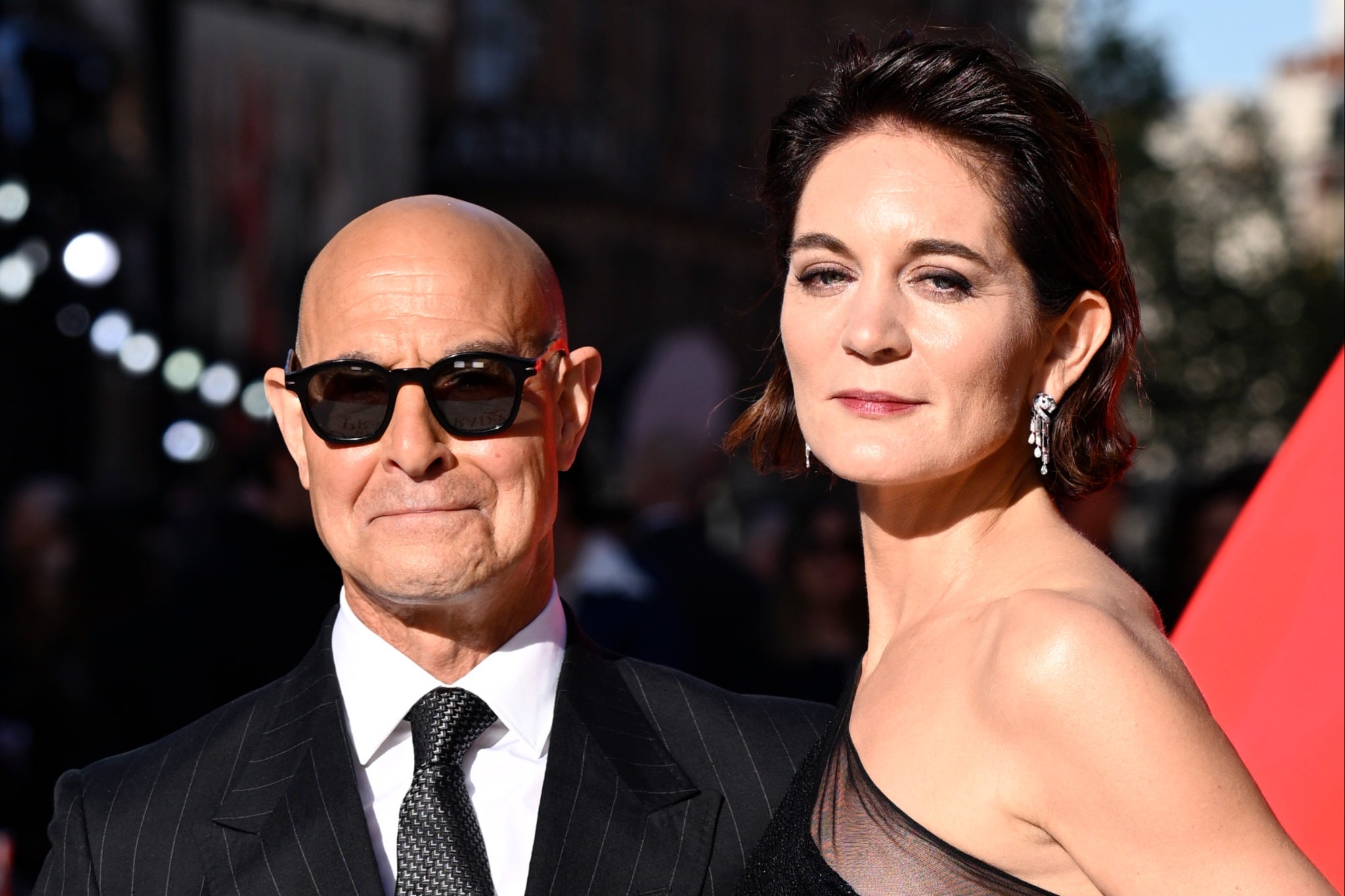 Stanley Tucci says he and his wife Felicity Blunt ‘hit it off’ despite their 21-year age gap