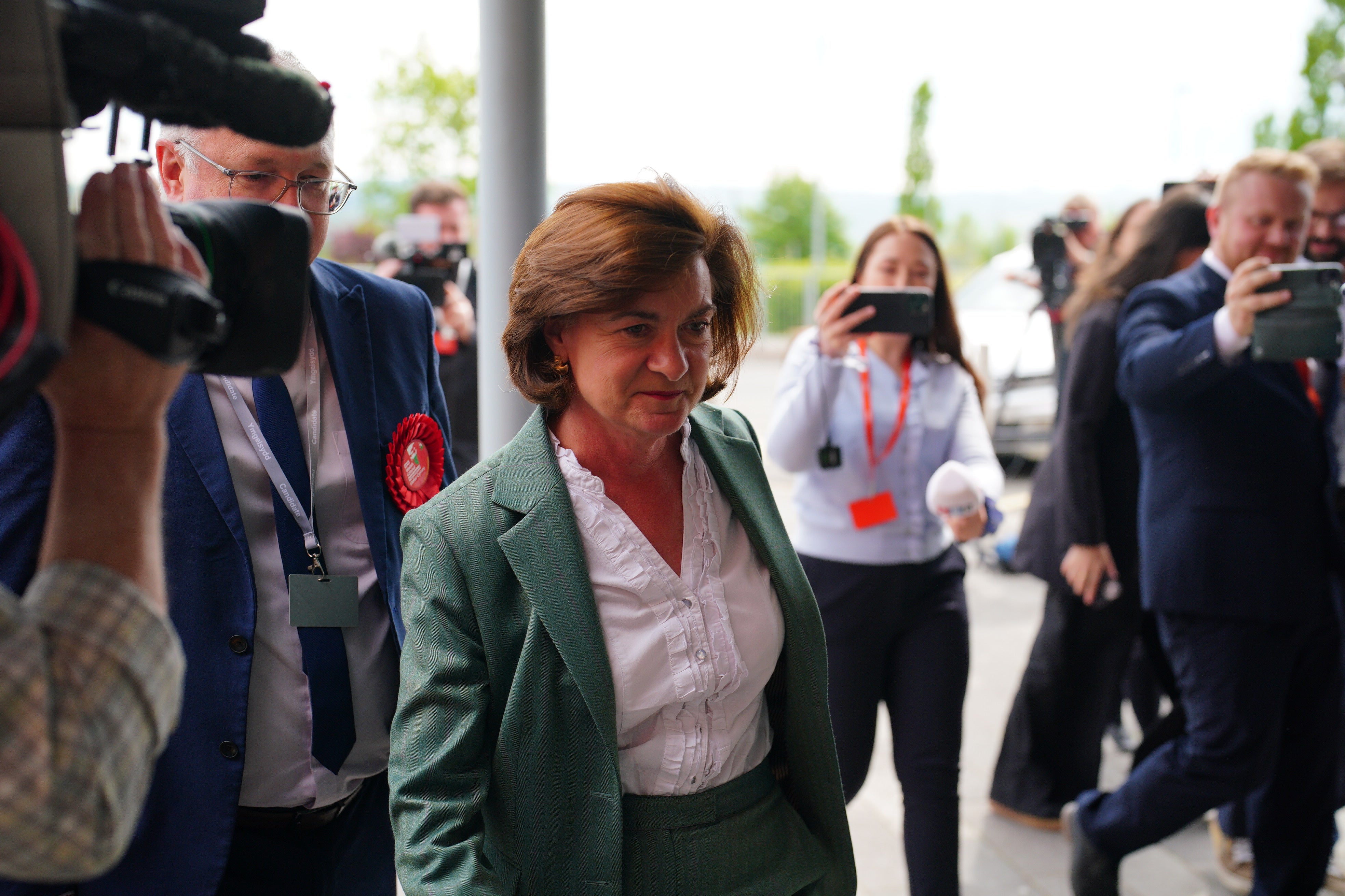 First Minister and Welsh Labour leader Baroness Eluned Morgan lost her seat (Ben Birchall/PA)