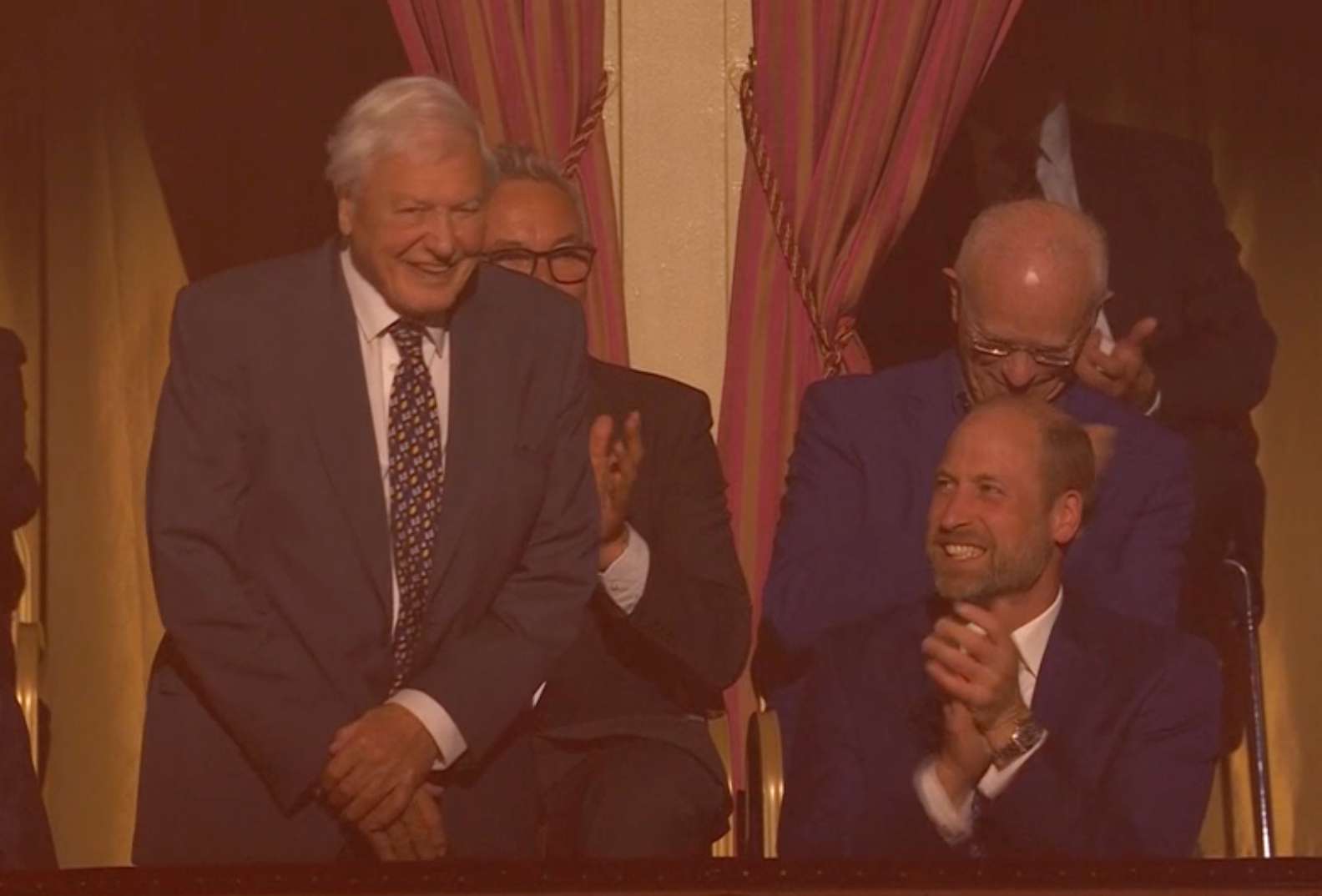 Sir David Attenborough and Prince William