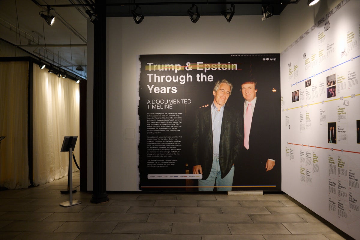 A Jeffrey Epstein pop-up museum is now open in New York City. Here’s what to know
