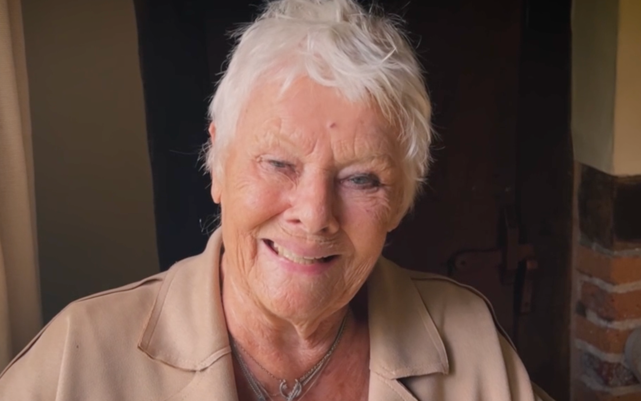Dame Judi Dench wishes Sir David Attenborough a happy birthday