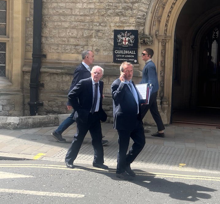 Father and son hit with £20k court bill after laundry left on patio of neighbour’s London flat