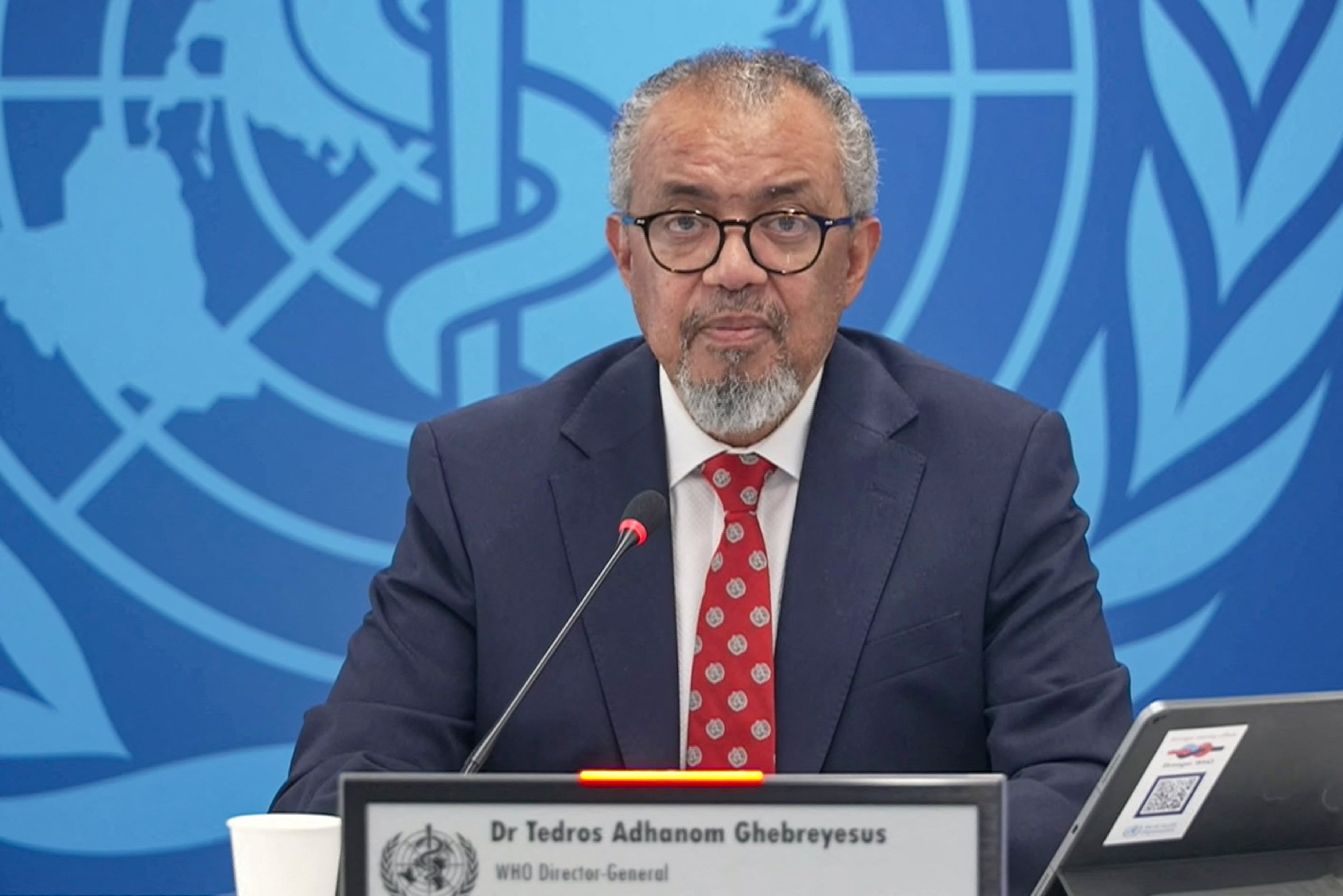 Tedros Adhanom Ghebreyesus has explained WHO's evacuation plan