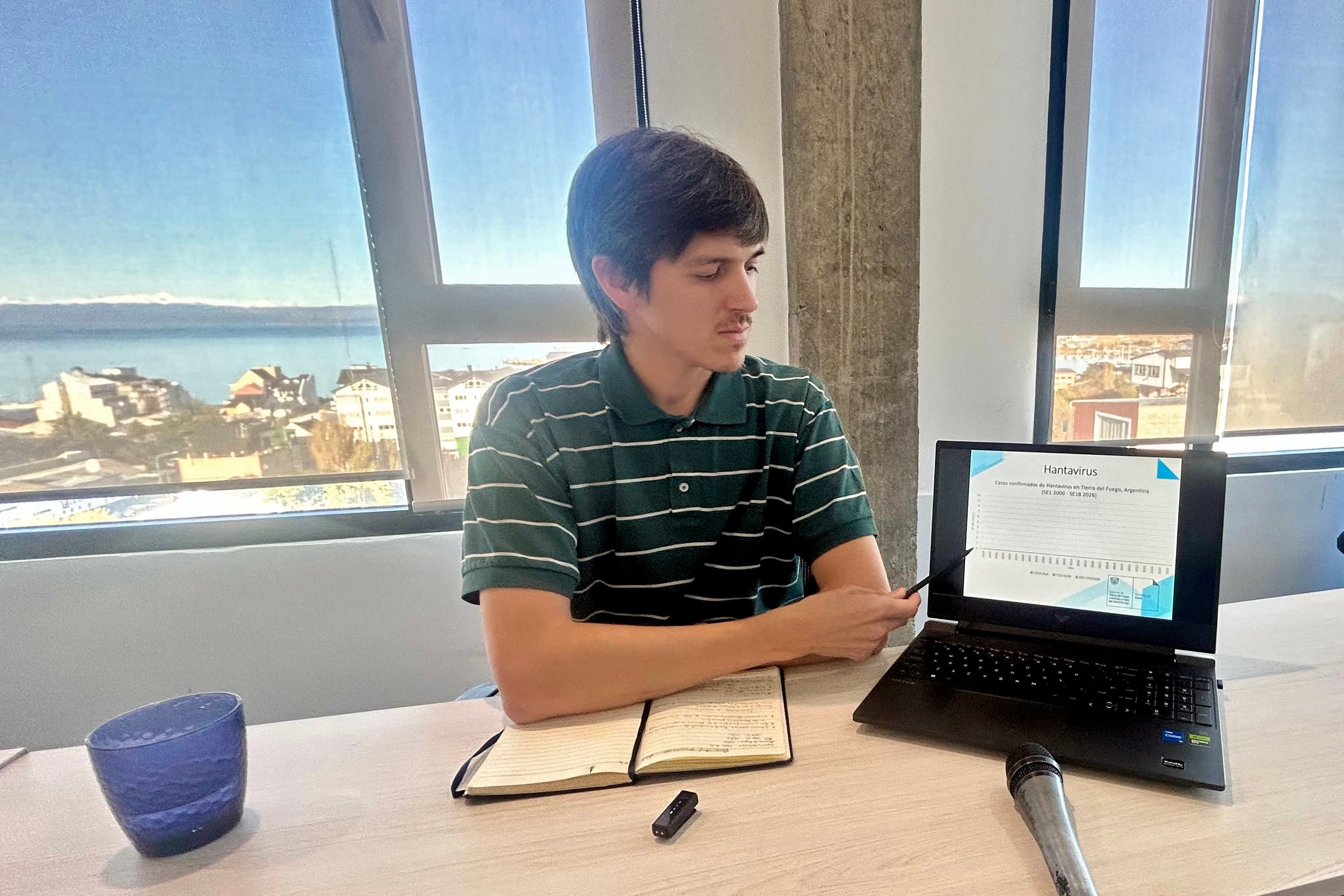 Juan Petrina, director of epidemiology for Tierra del Fuego province, said that the likelihood that the Dutch man linked to the hantavirus outbreak on the MV Hondius contracted the disease in the Argentine port of Ushuaia is 'almost zero'