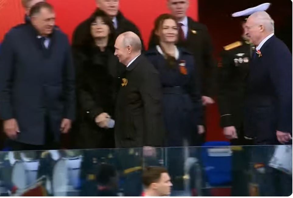 Vladimir Putin in Moscow