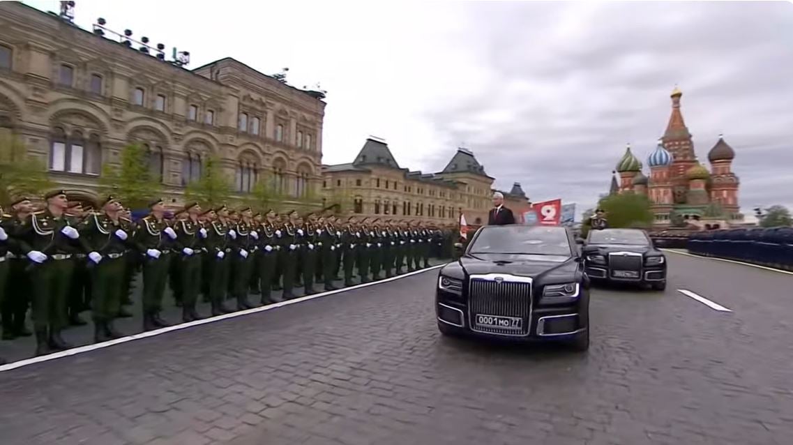 Victory Day parade begins in Russia