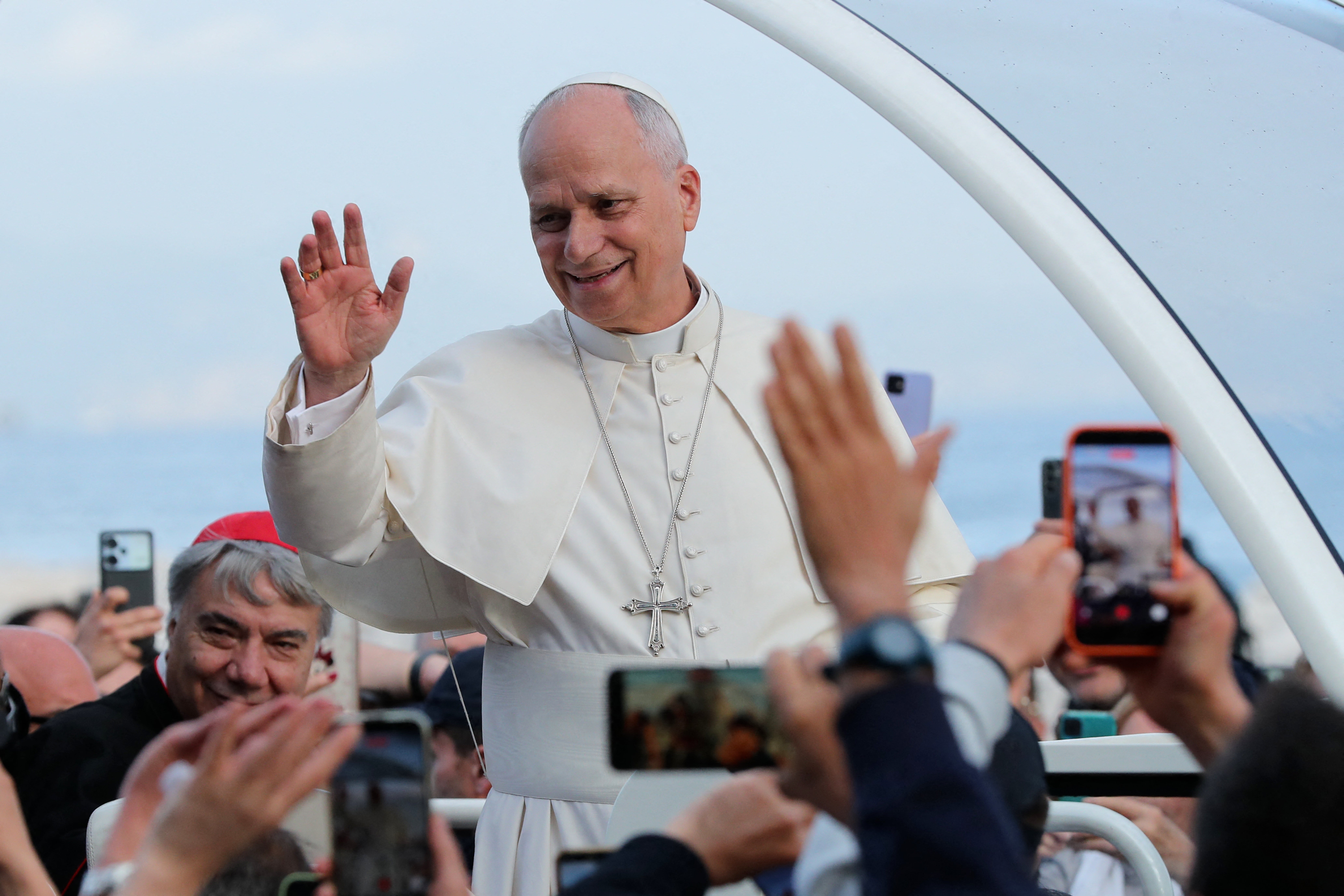 The first American pope, Leo XIV, was the target of criticism from Donald Trump over his prayers for peace in Iran