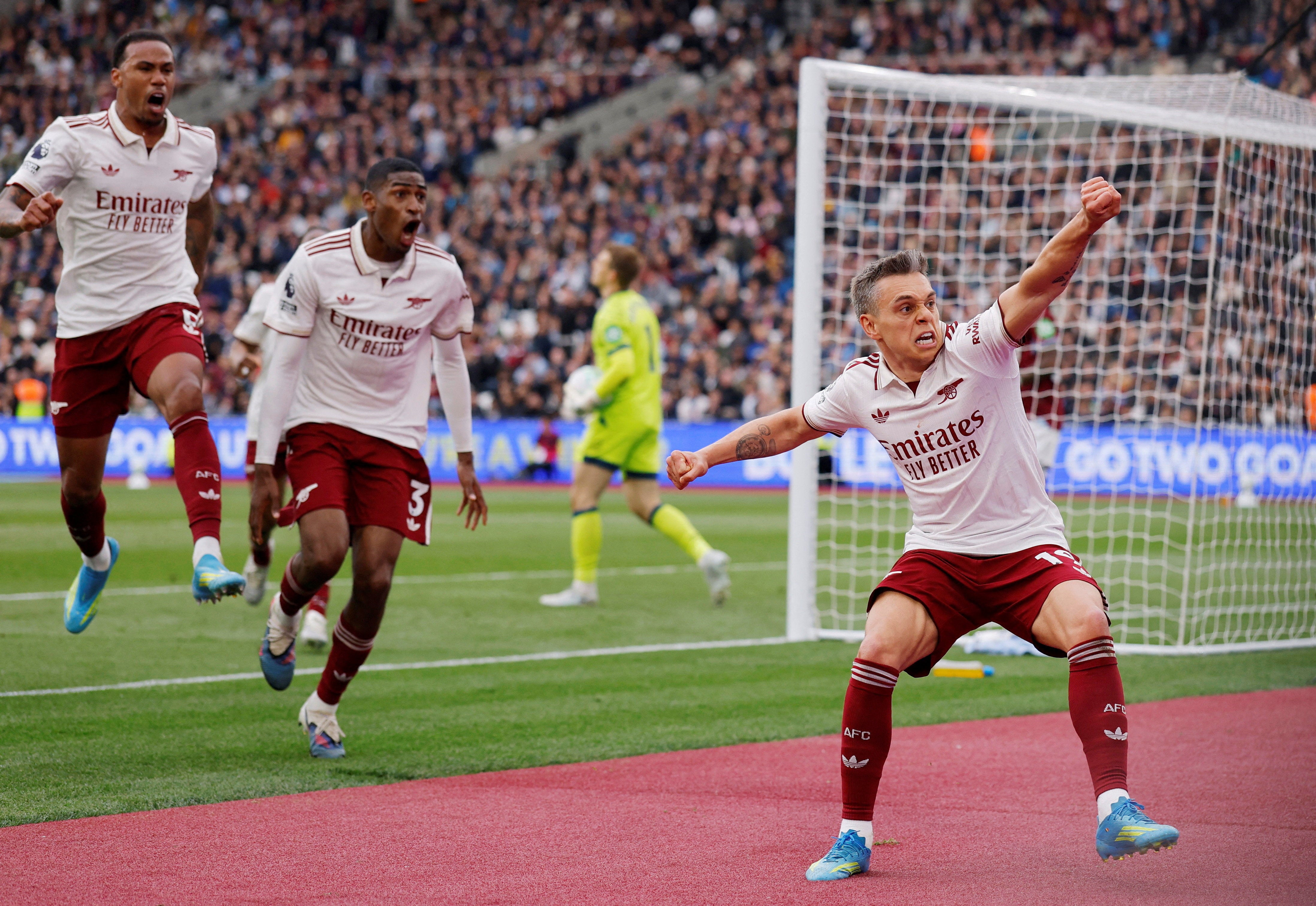 Leandro Trossard's goal gave Arsenal a 1-0 victory