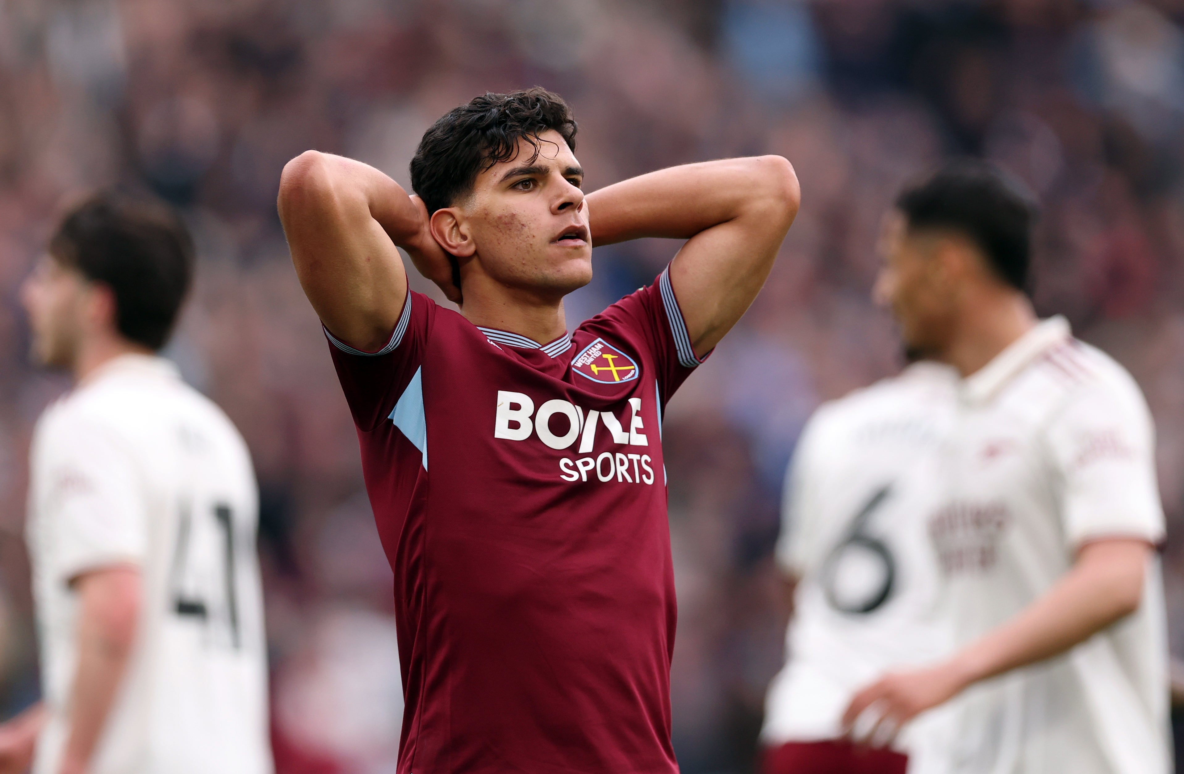 West Ham were denied by VAR against Arsenal to slip closer to the drop