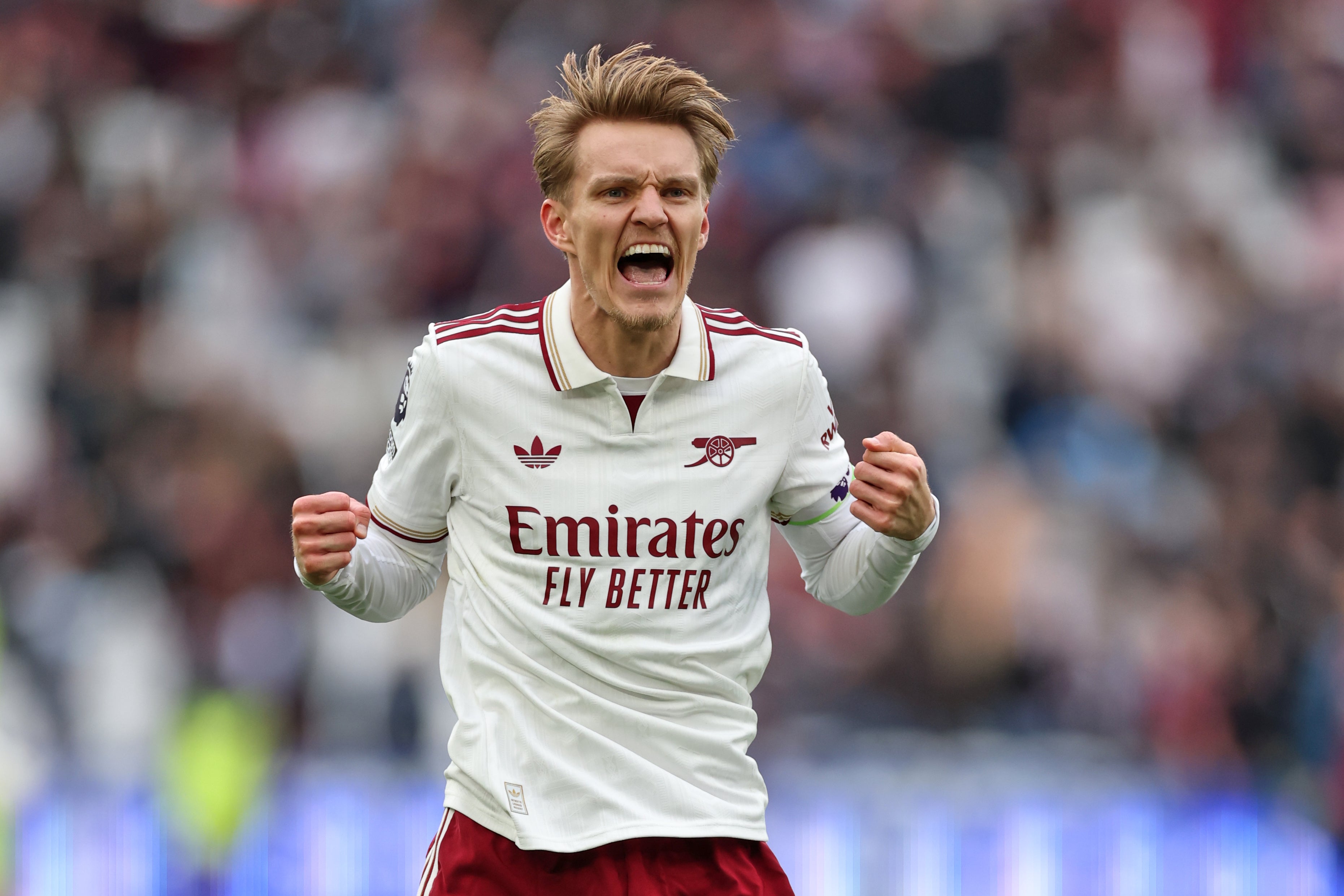 Martin Odegaard made a crucial impact to take Arsenal closer to the title