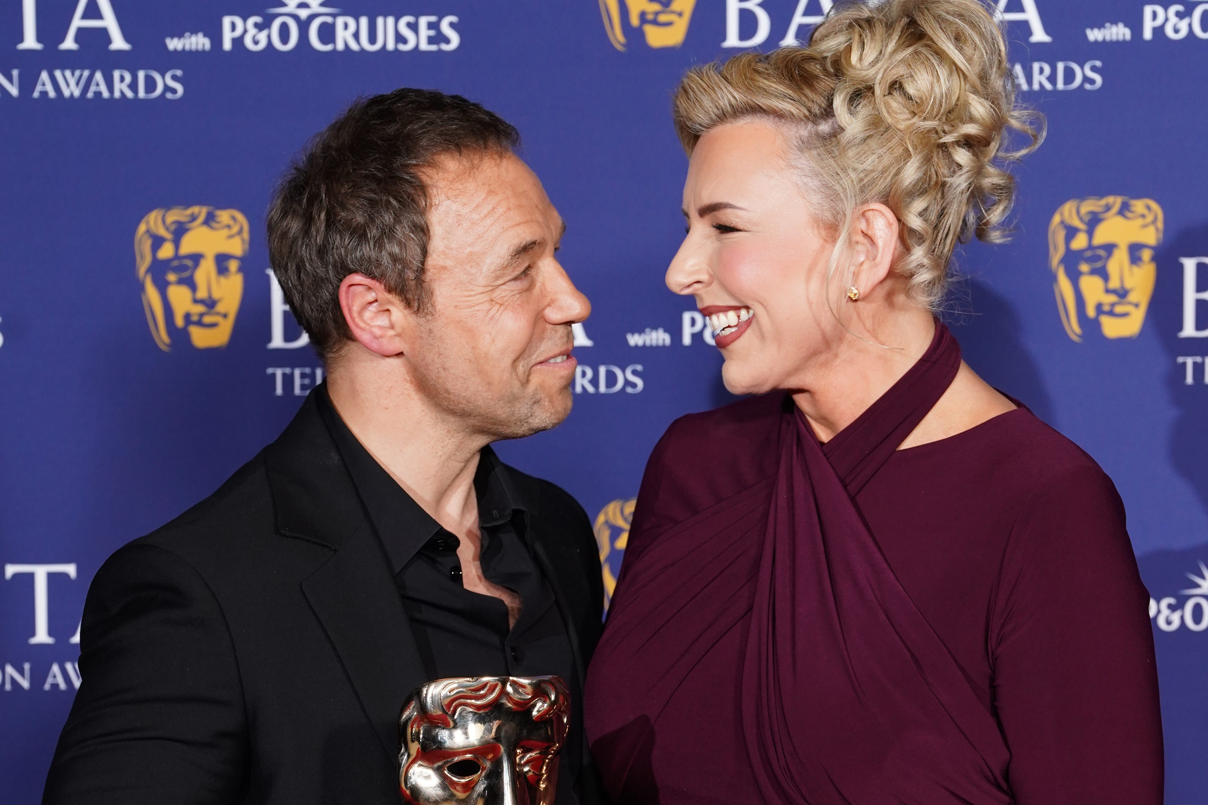 Stephen Graham and Hannah Walters (Ian West/PA)