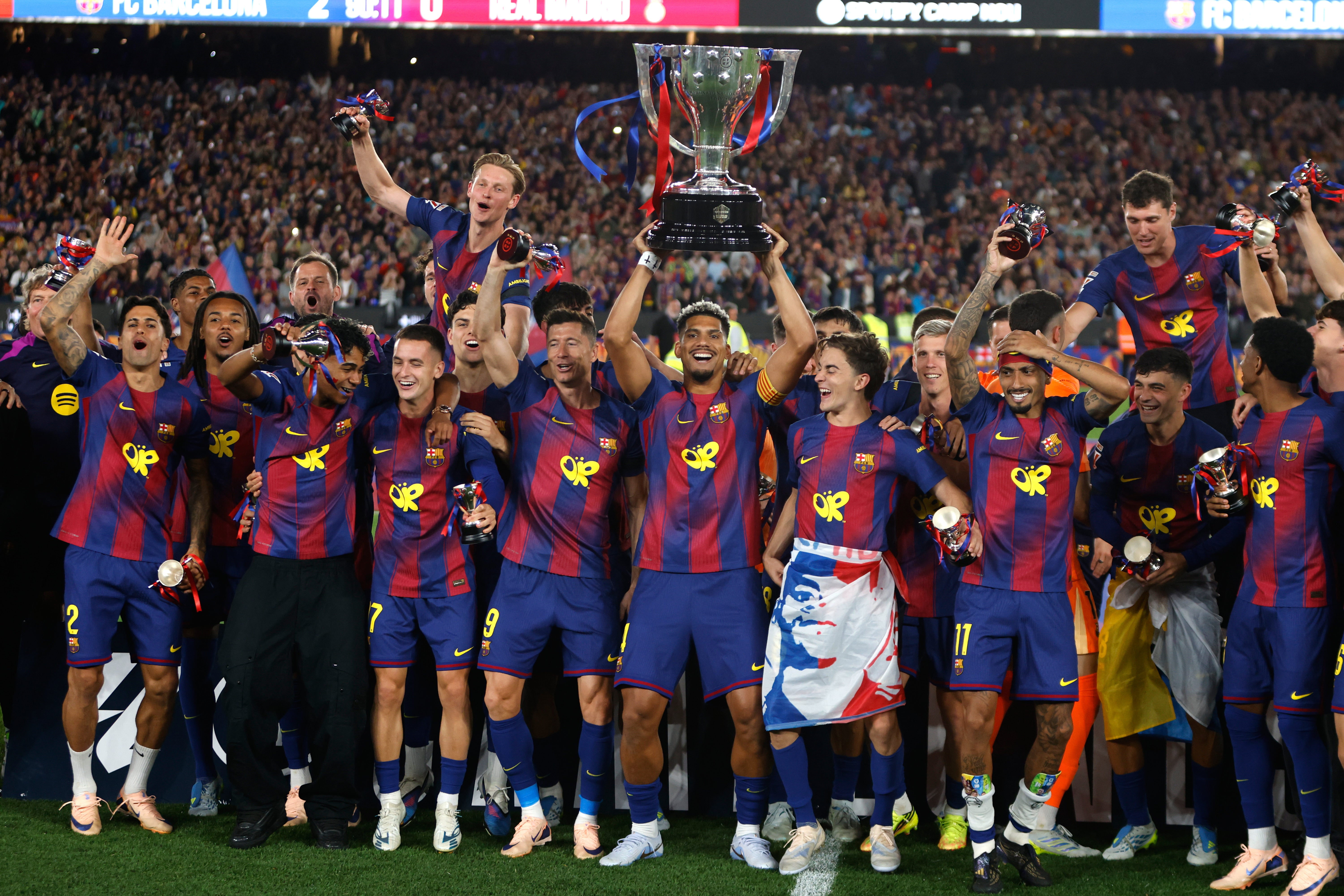 Barcelona seal La Liga title in style with El Clasico win over Real Madrid – UK Times Barcelona seal La Liga title in style with El Clasico win over Real Madrid – UK Times