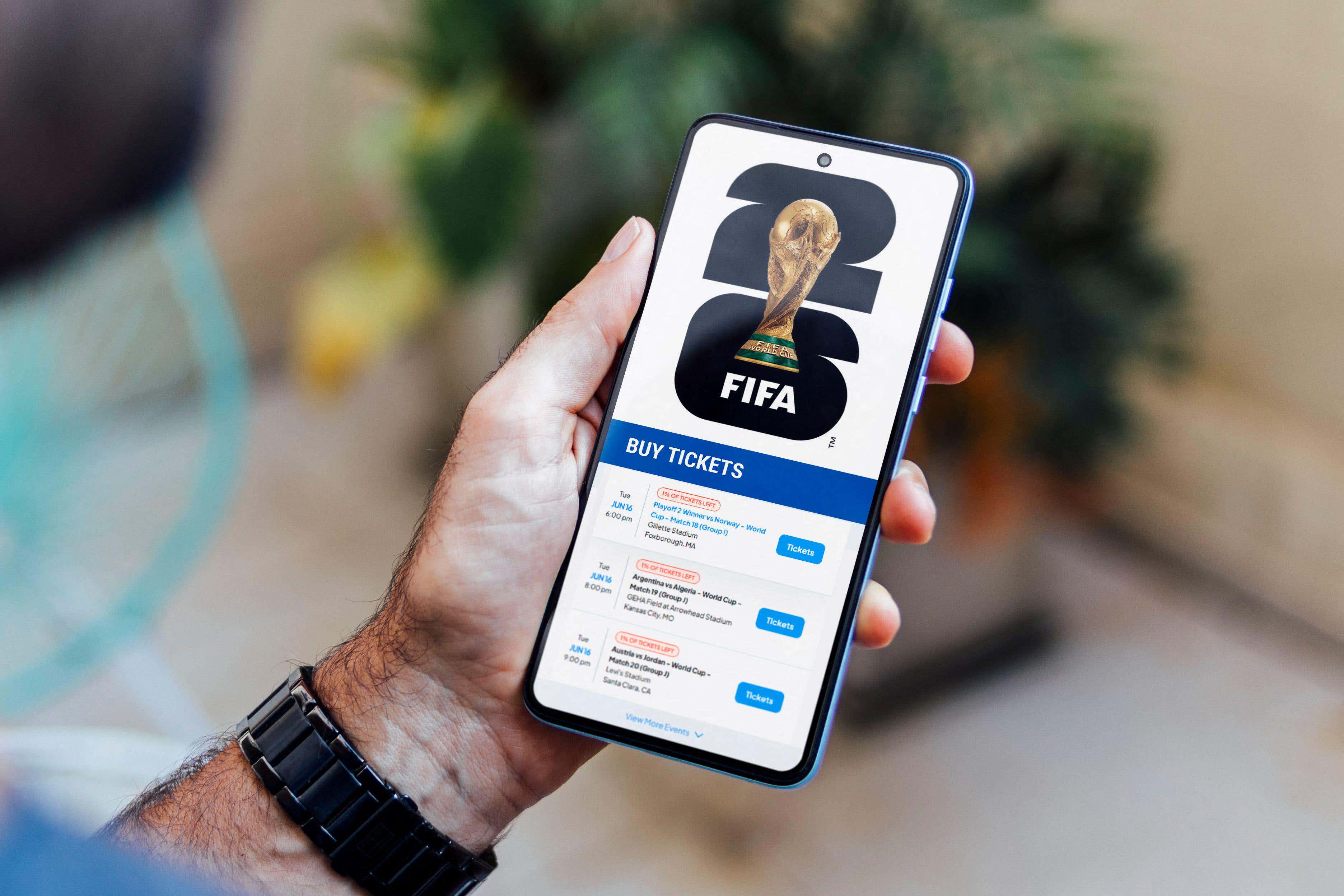 Fifa has adopted a dynamic pricing strategy for ticket sales, with prices fluctuating according to demand