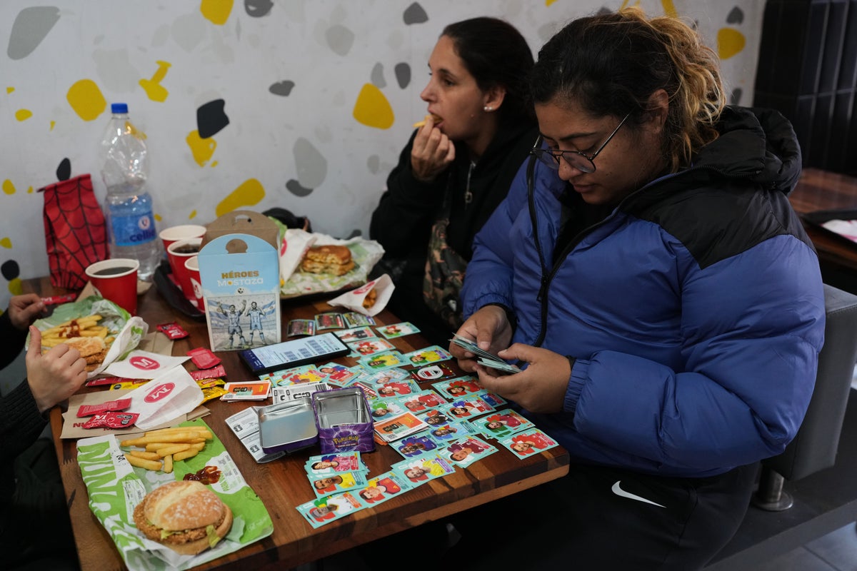 Argentine plazas buzz with World Cup sticker trading fever – UK Times