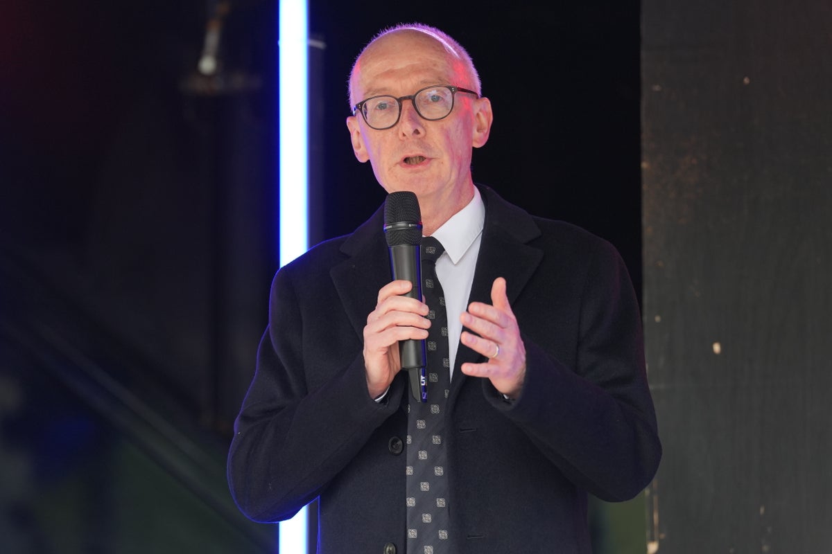 Cabinet minister’s speech drowned out by boos at rally against antisemitism