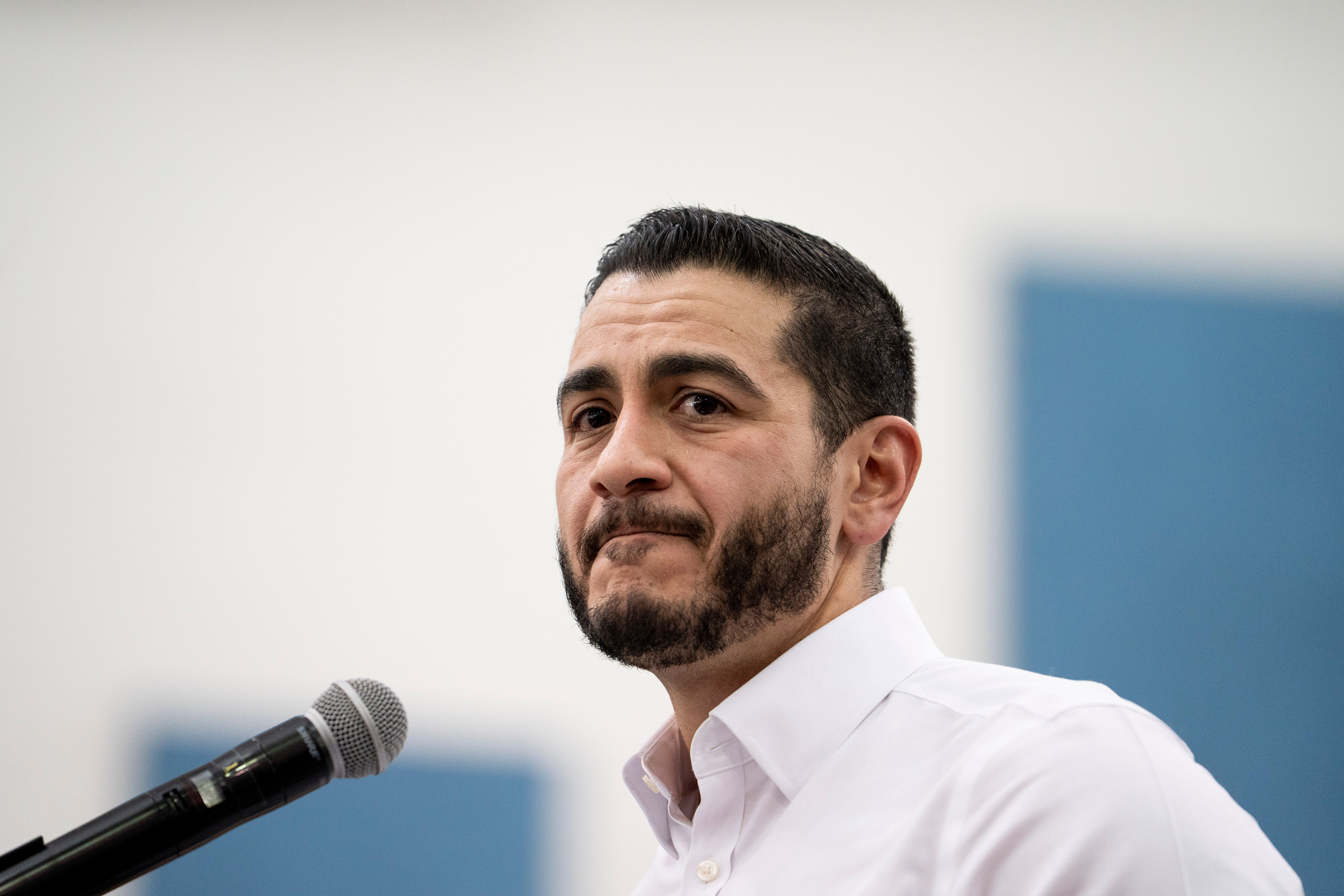Former Detroit-area health department director Abdul El-Sayed is running with Bernie Sanders's endorsement