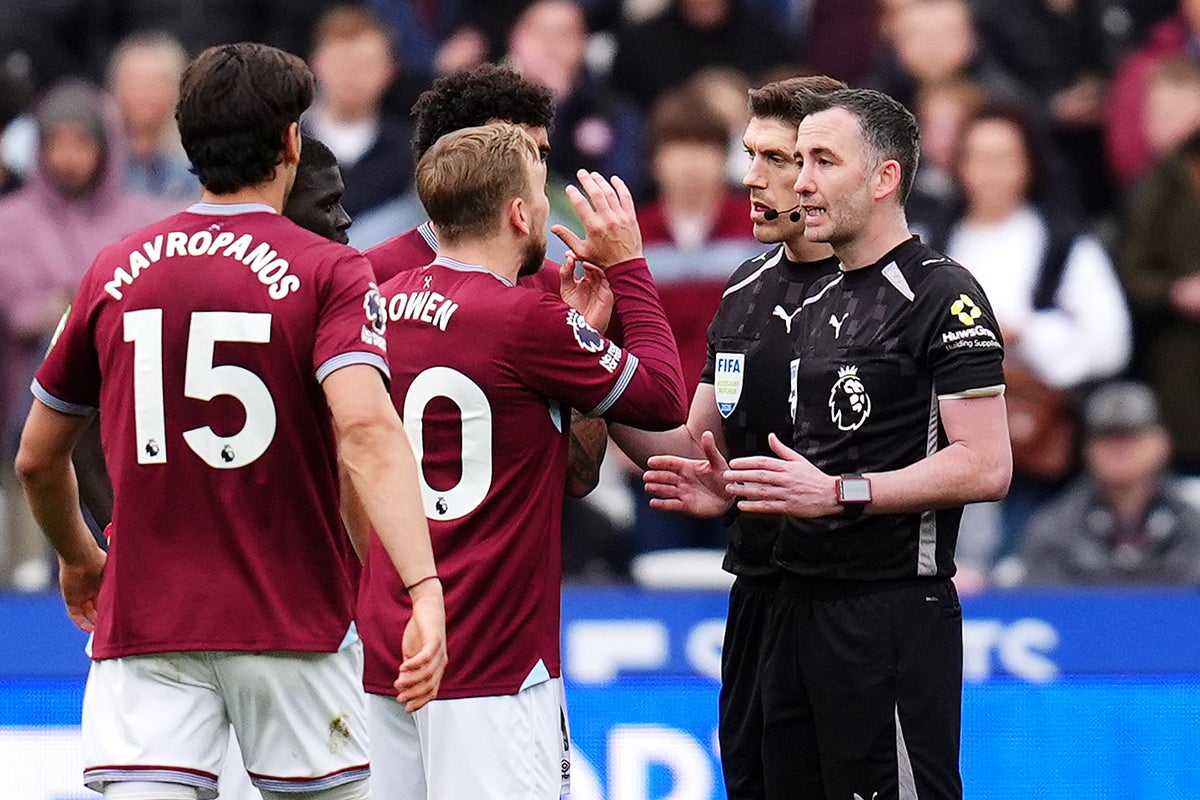 West Ham demand answers from referee chiefs over controversial disallowed goal in Arsenal loss