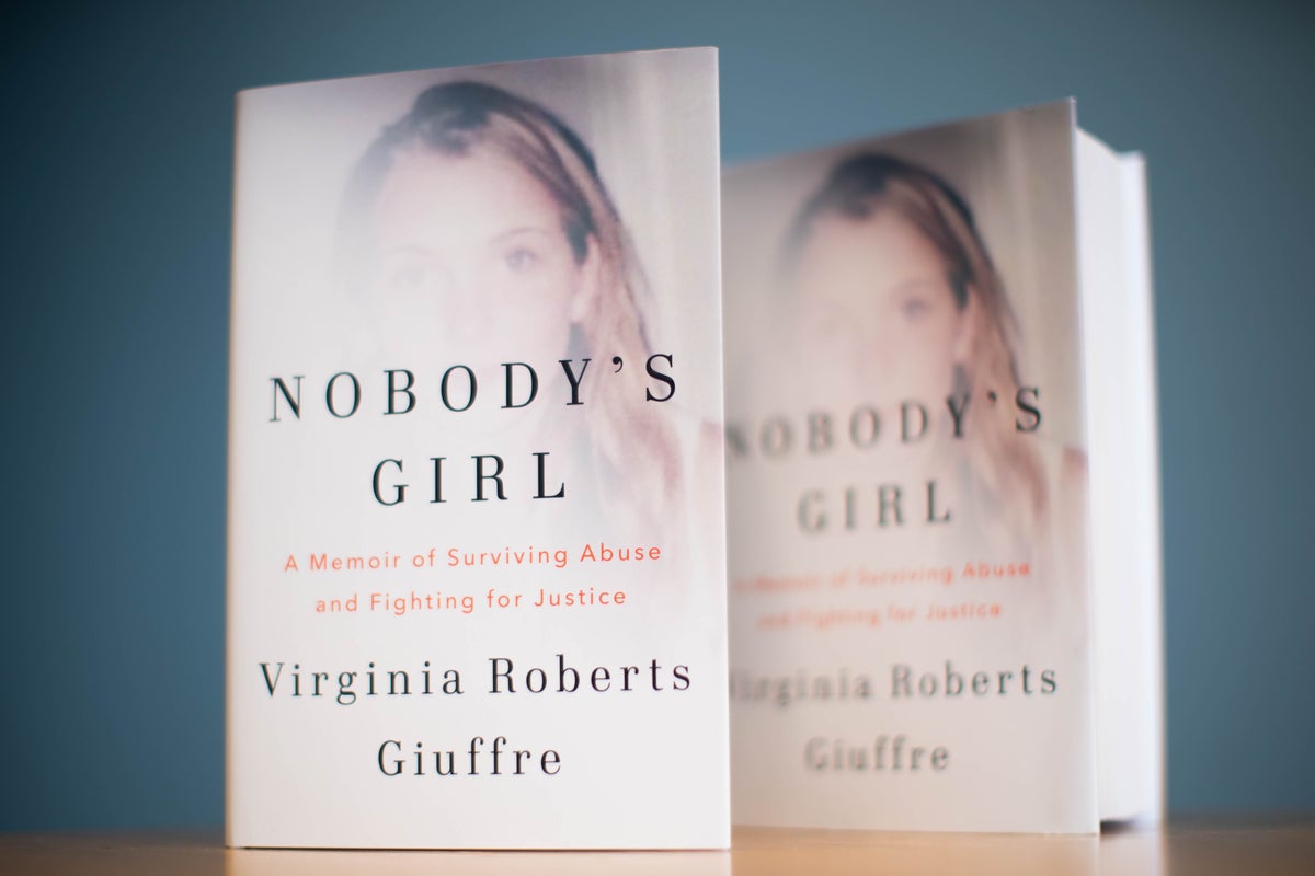 Virginia Giuffre’s posthumous memoir named book of the year at British Book Awards Virginia Giuffre’s posthumous memoir named book of the year at British Book Awards