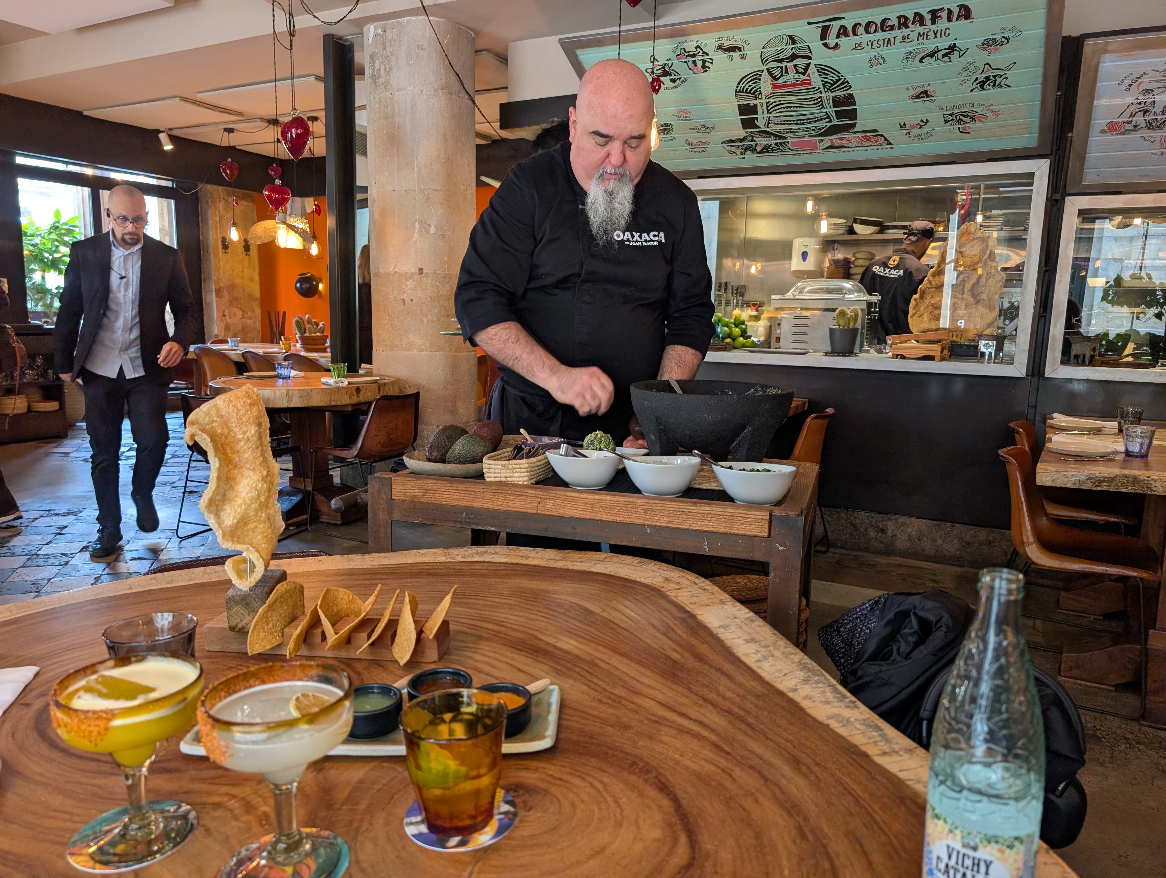 Damien samples an avalanche of dishes at Oaxaca Cuina Mexicana, which serves some of the best tacos in Spain