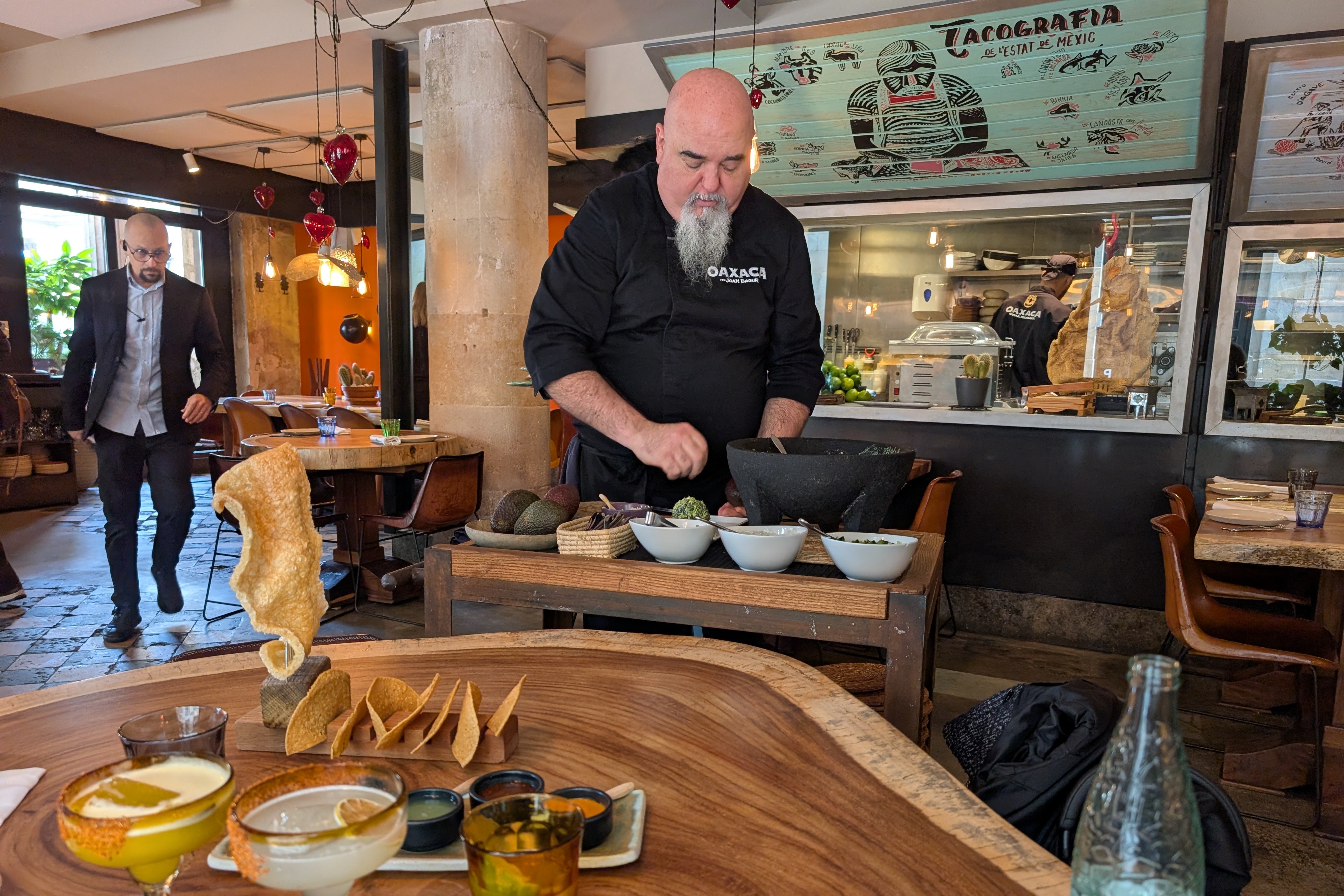 Damien samples an avalanche of dishes at Oaxaca Cuina Mexicana, which serves some of the best tacos in Spain (Damien Gabet)