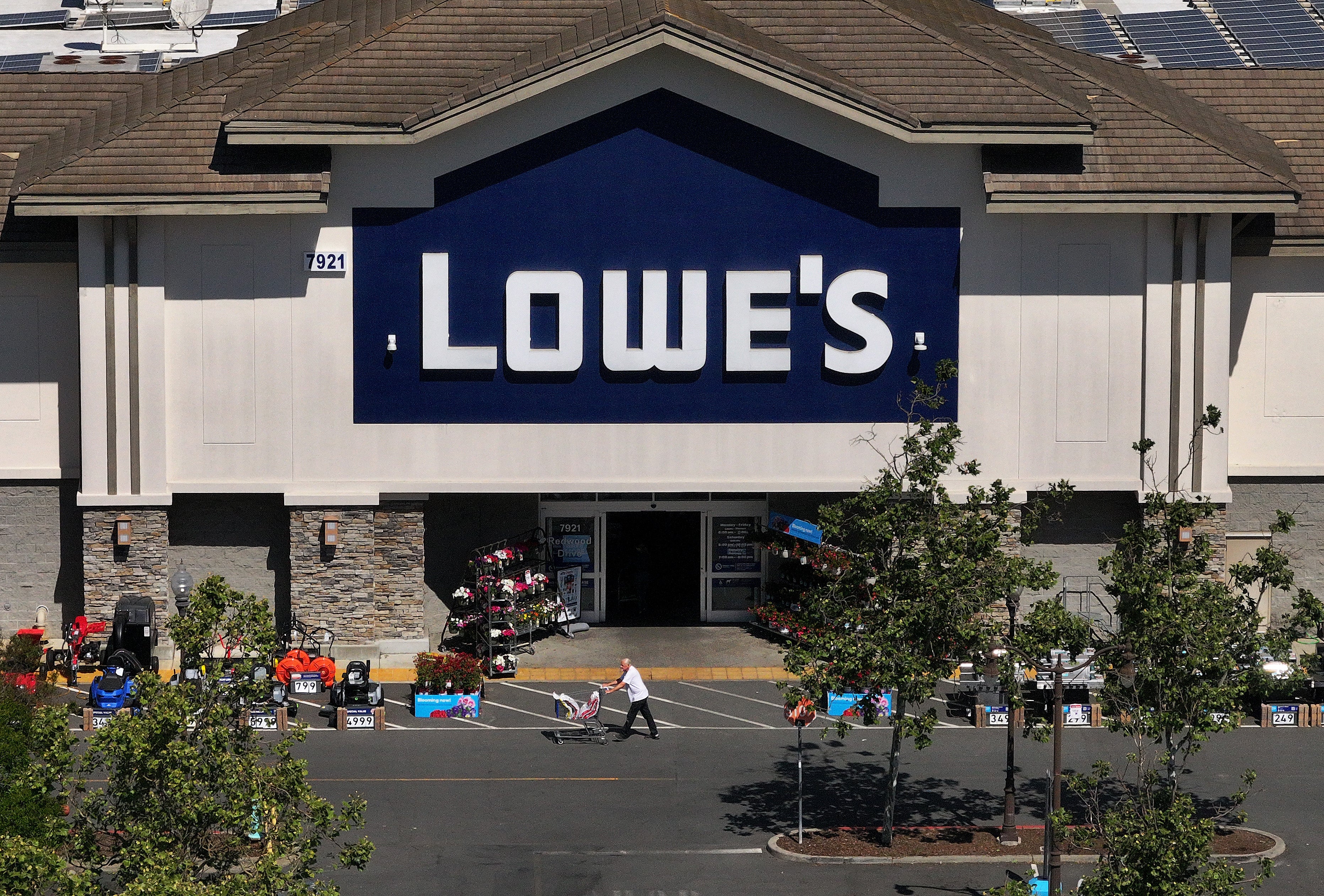 Both Lowe’s and Home Depot say they do not sell or share information collected with the license plate readers to third party companies