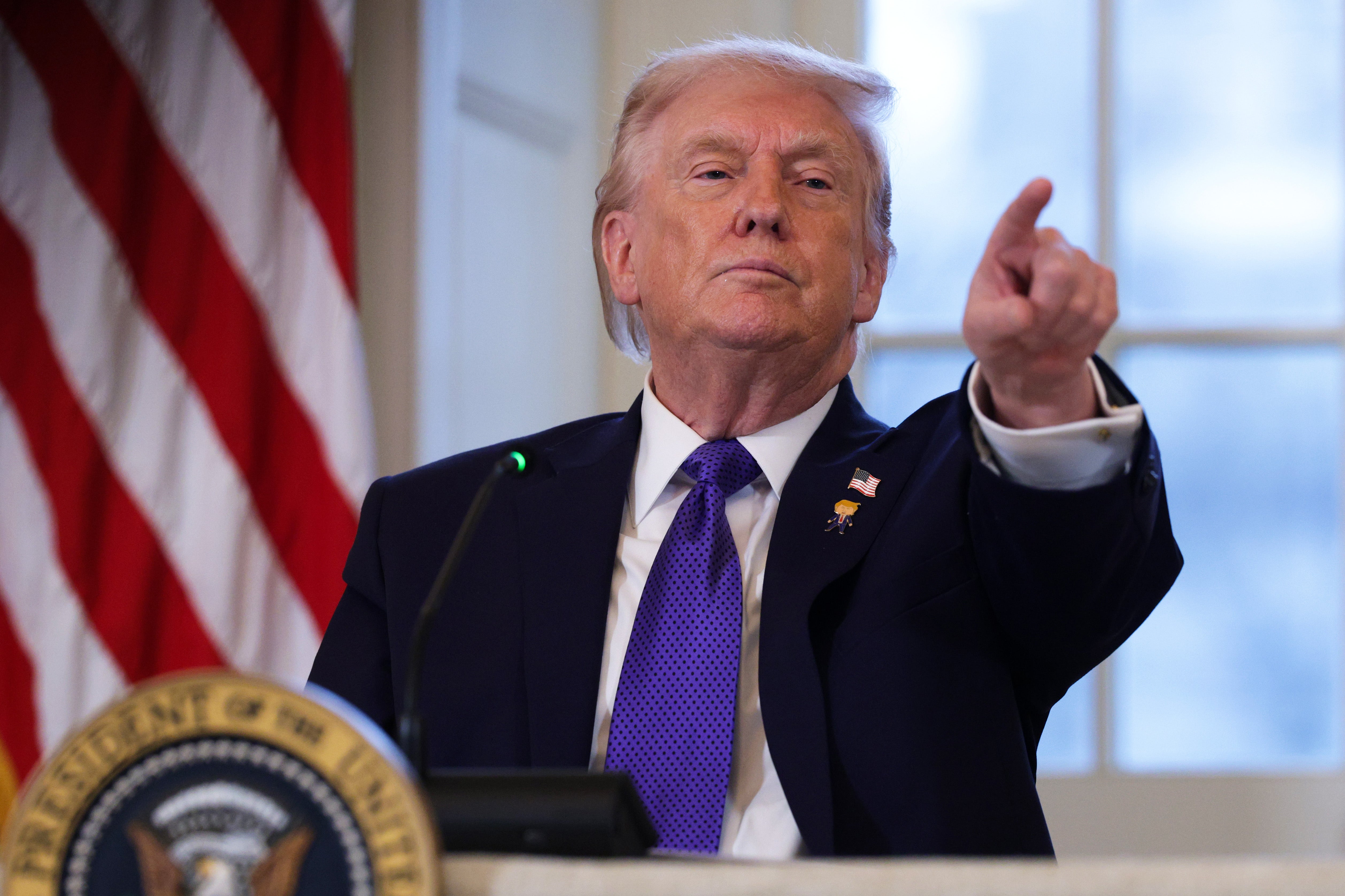 A recent poll indicates 65 percent of voters hold President Donald Trump responsible for the spike in fuel costs ahead of the November midterms