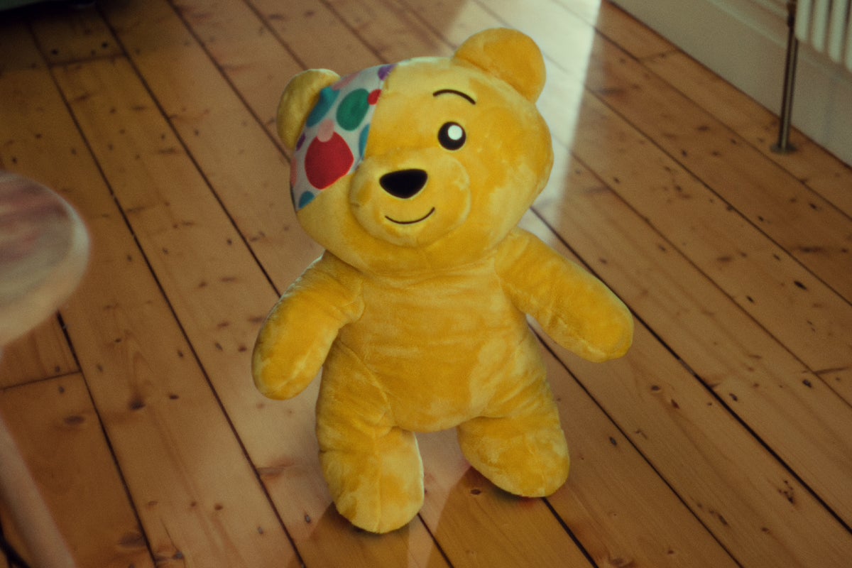 Watch: Pudsey Bear breaks 40 years of silence for children’s mental health campaign