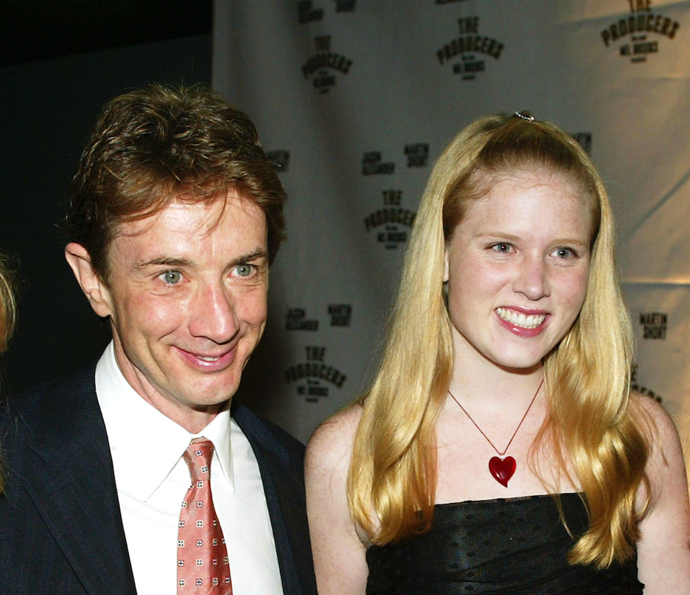 Martin Short and daughter Katherine in 2003
