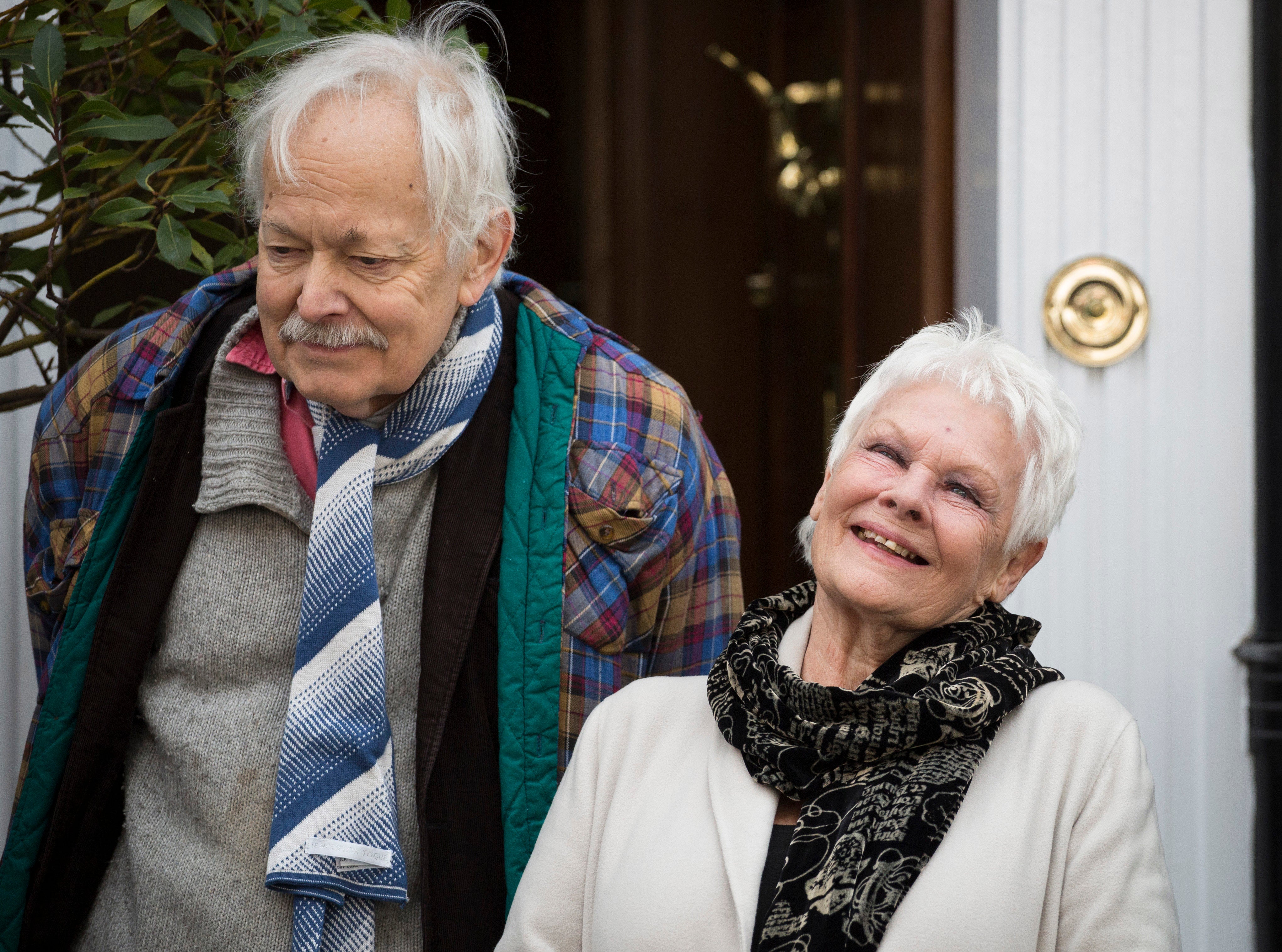 With long-time scene partner Judi Dench