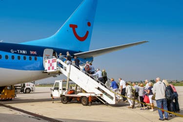 <p>Homeward bound: Tui spent €20m flying passengers home from the Middle East and Asia after the Iran war began</p>