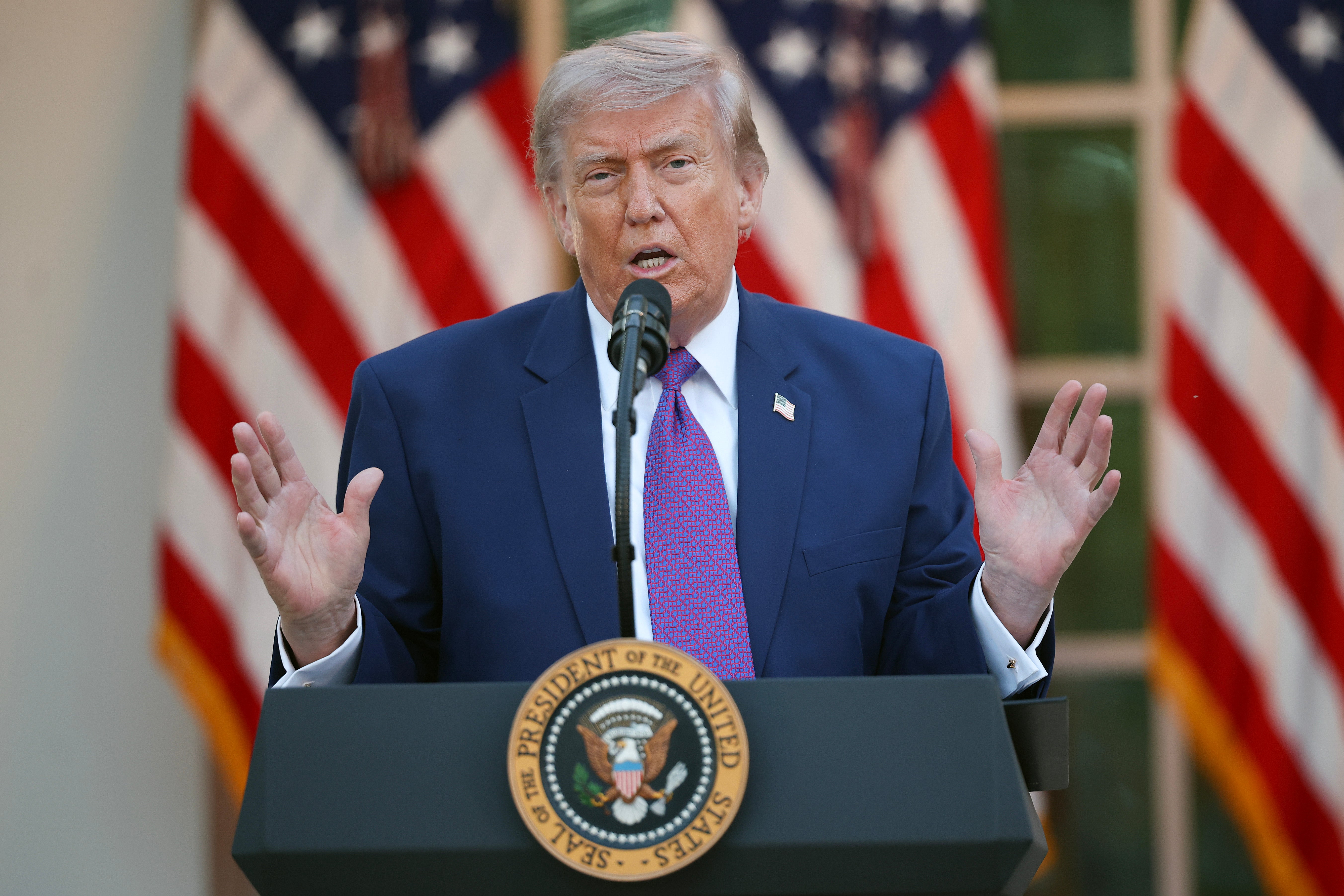 Donald Trump claimed that the White House was a 's*** house' before he moved in