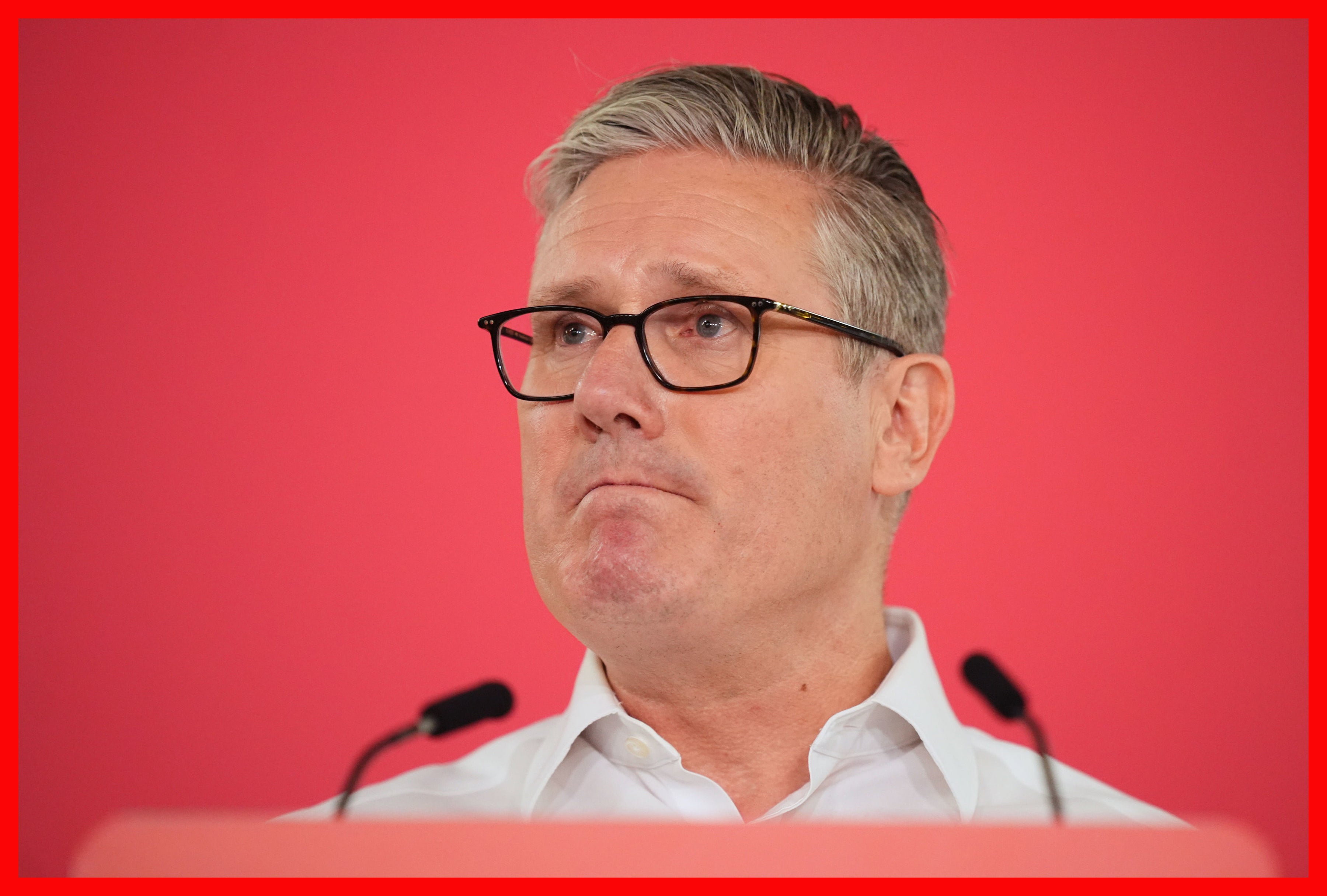 Prime Minister Sir Keir Starmer has dug in despite the pressue(James Manning/PA)